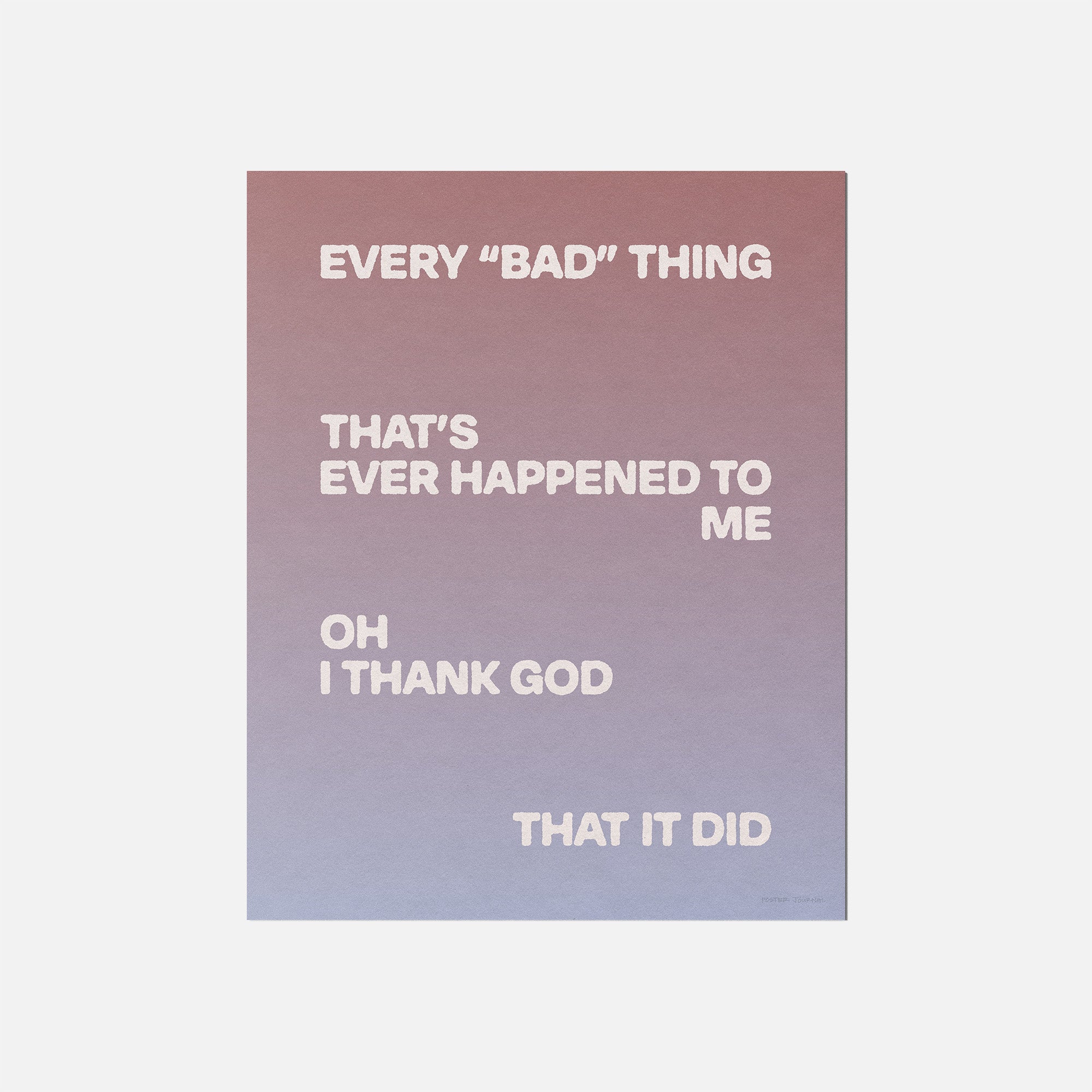 BAD PRINT