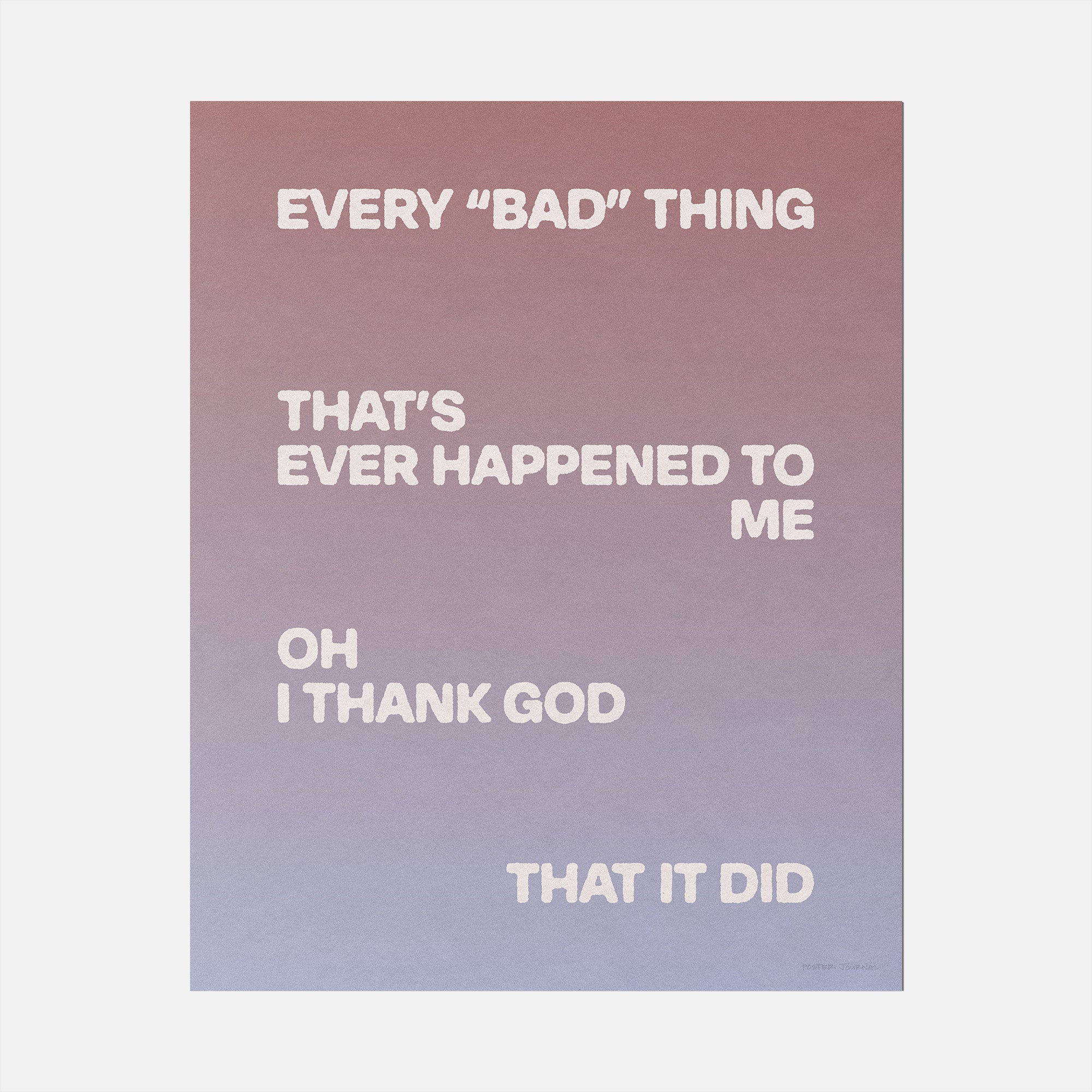 BAD PRINT