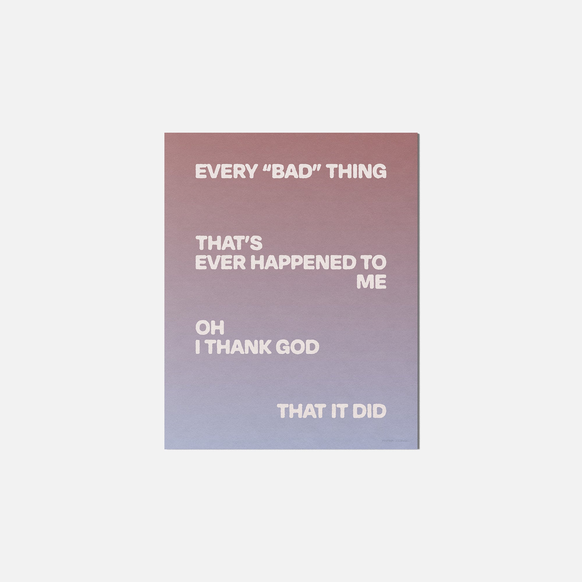 BAD PRINT