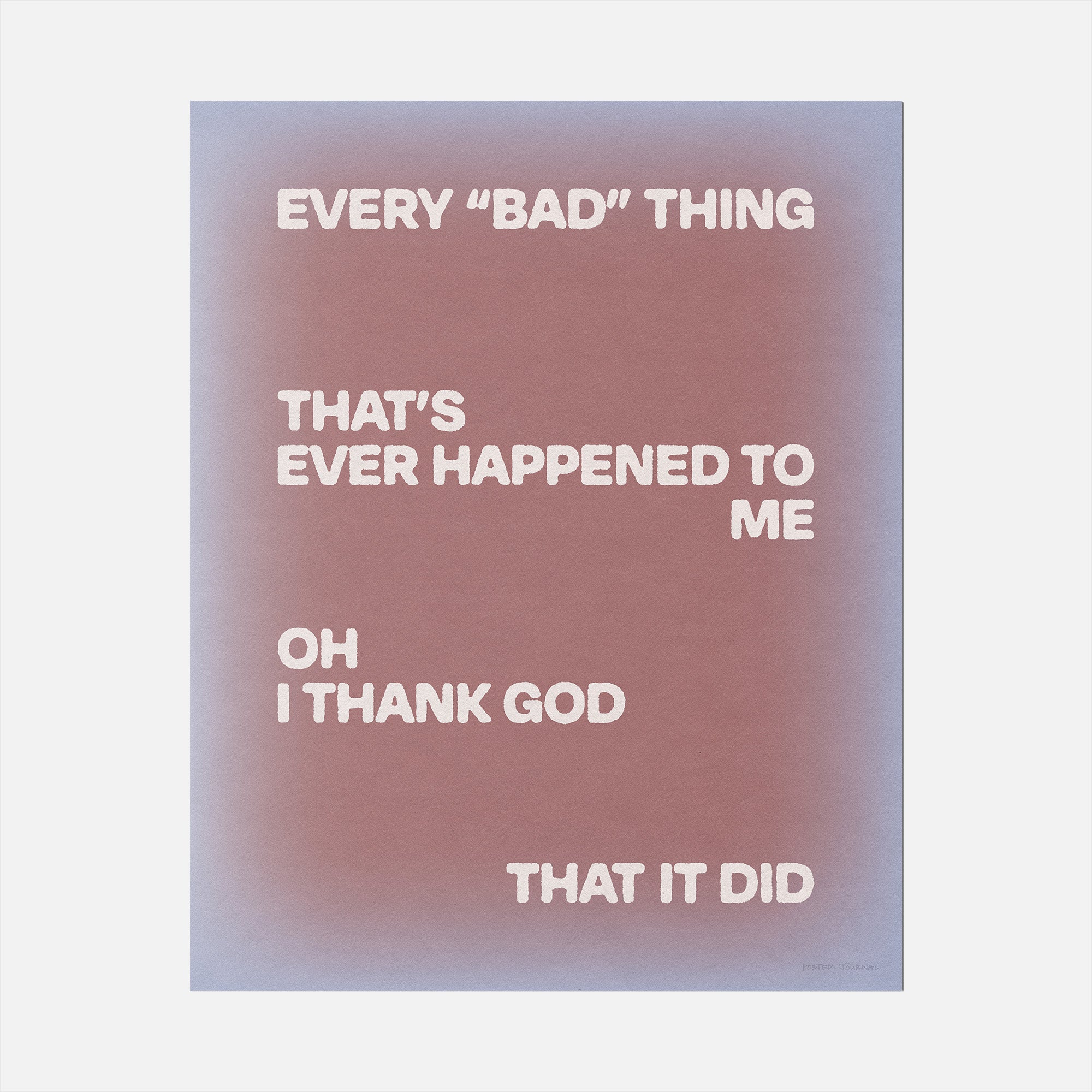 BAD PRINT