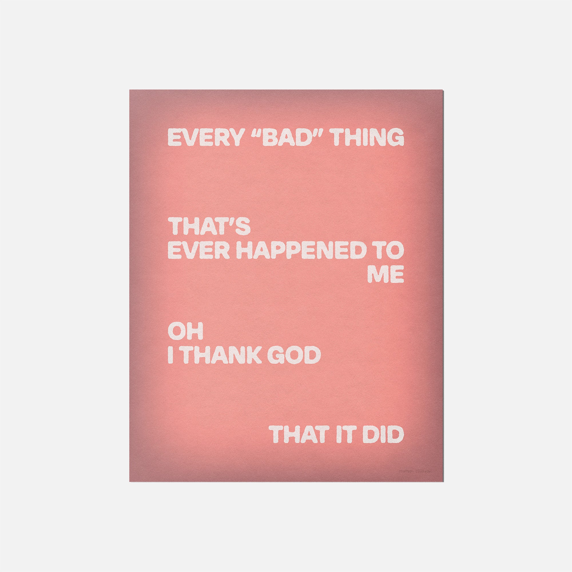 BAD PRINT