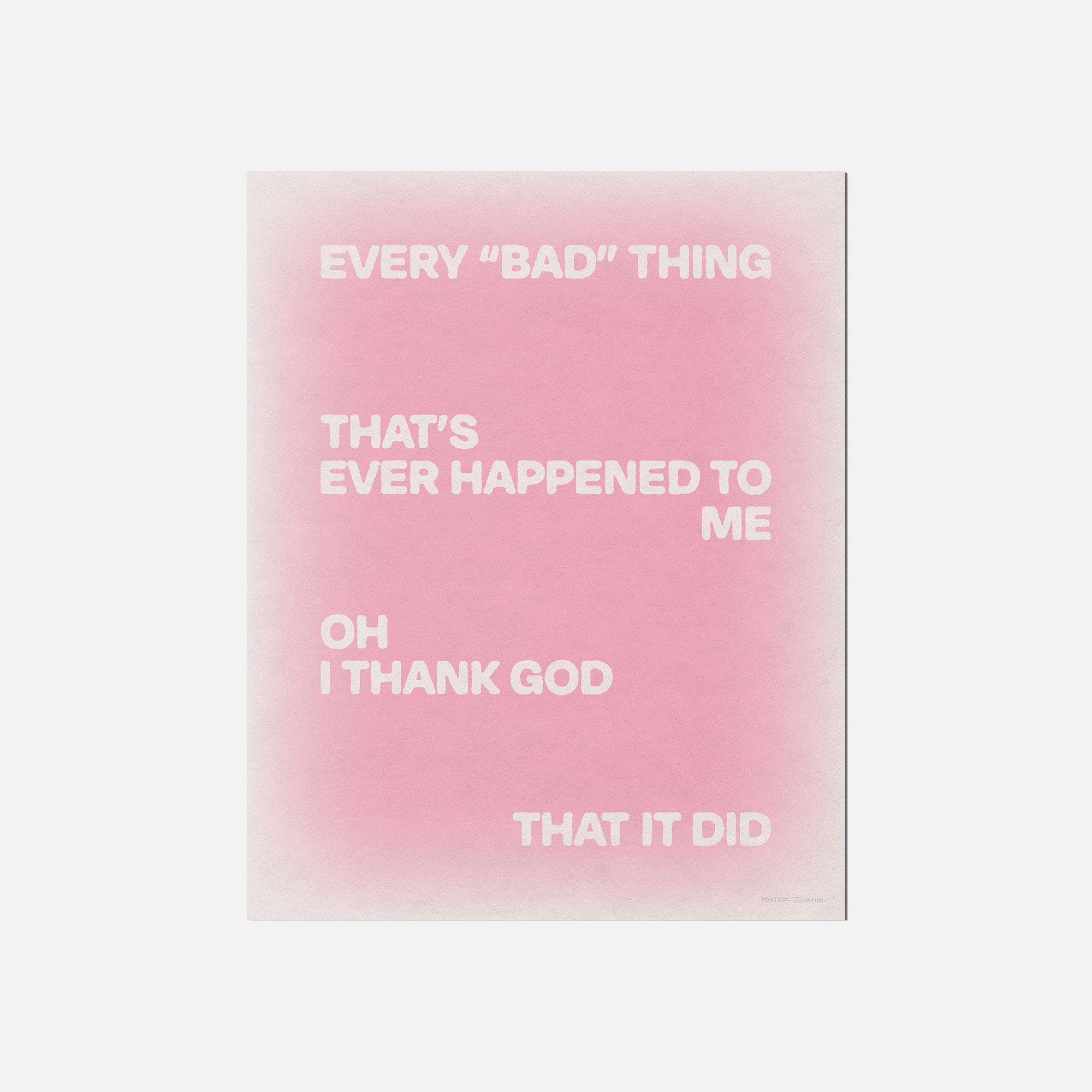 BAD PRINT