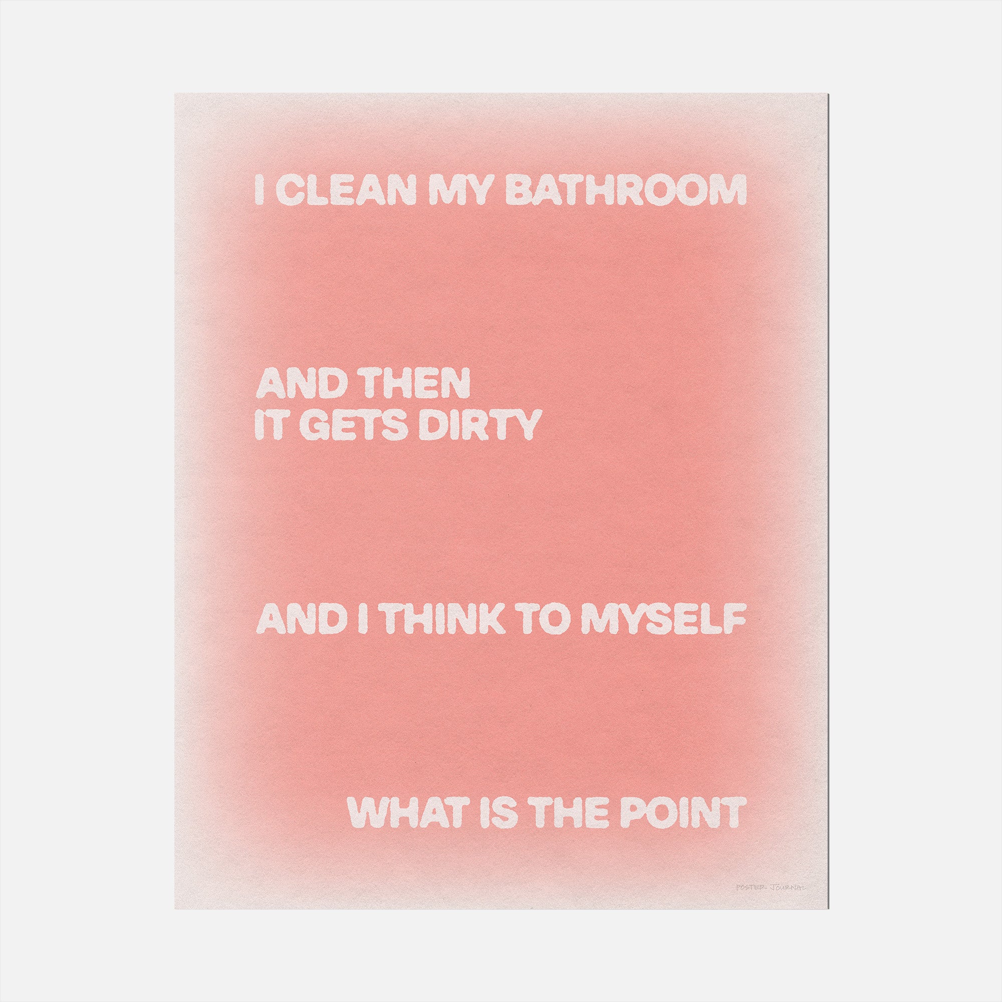 BATHROOM PRINT