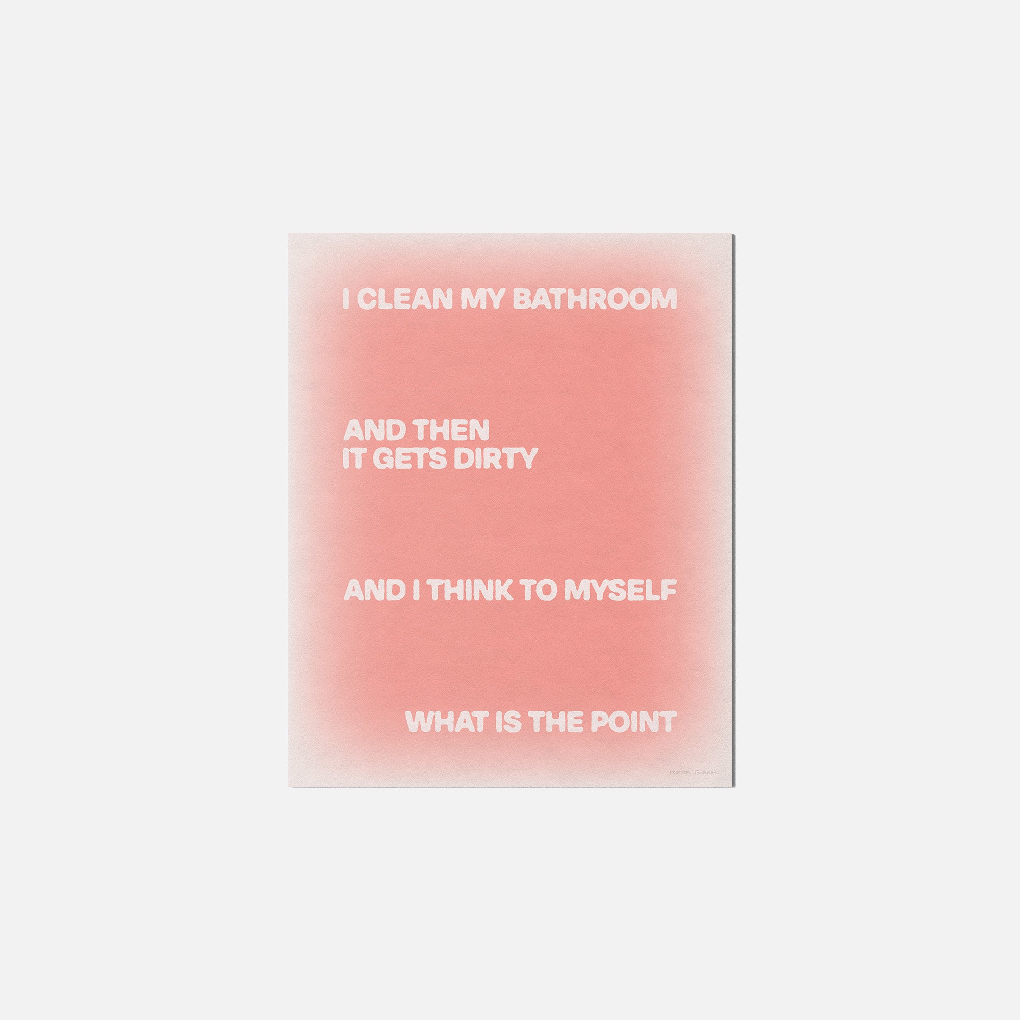 BATHROOM PRINT
