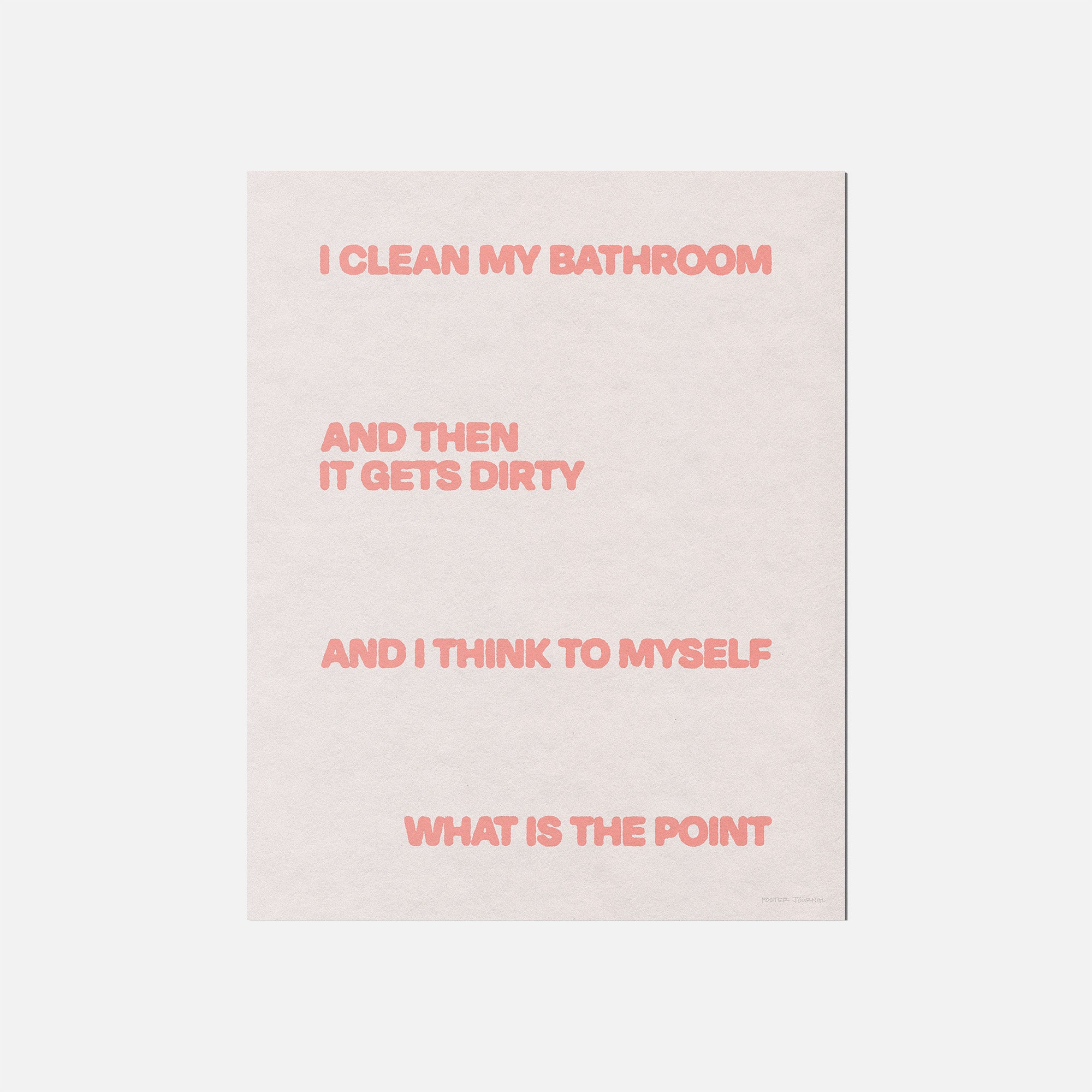 BATHROOM PRINT