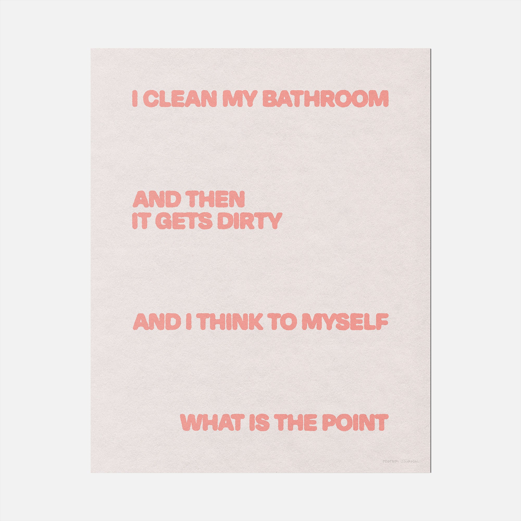 BATHROOM PRINT
