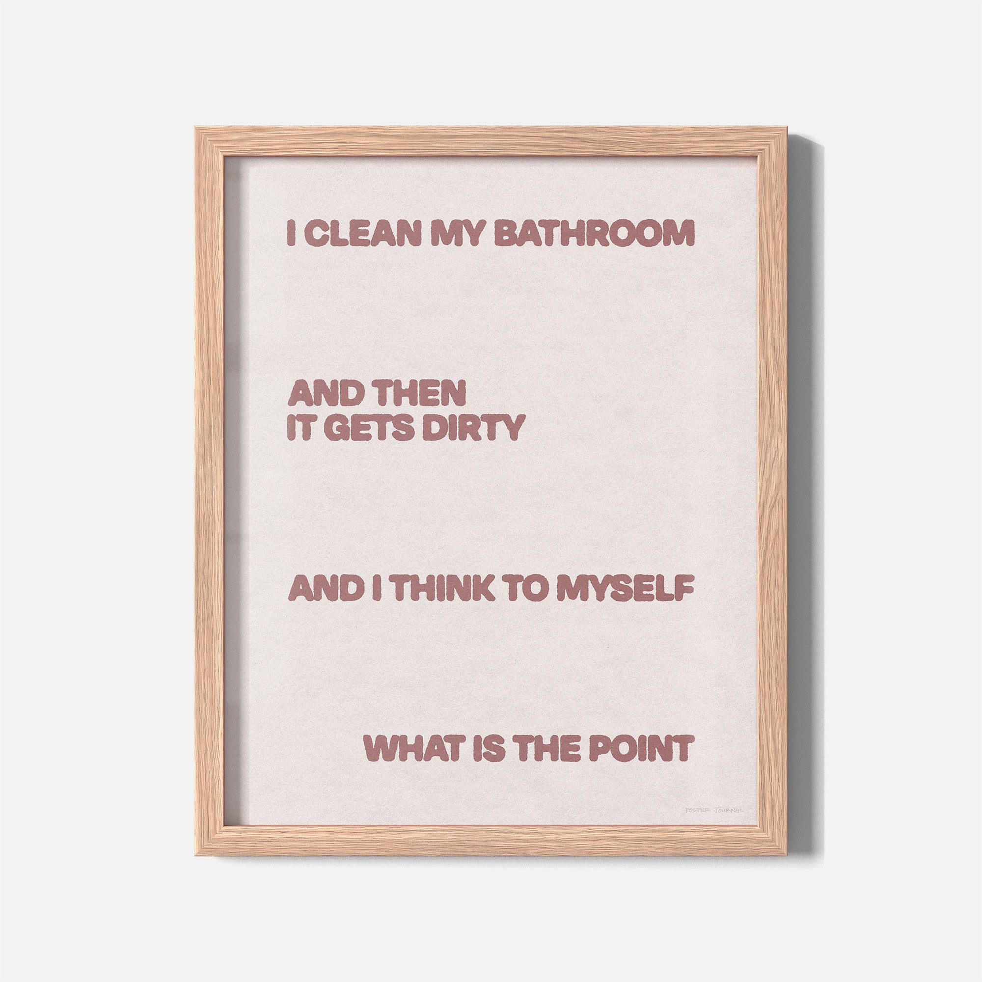 BATHROOM PRINT