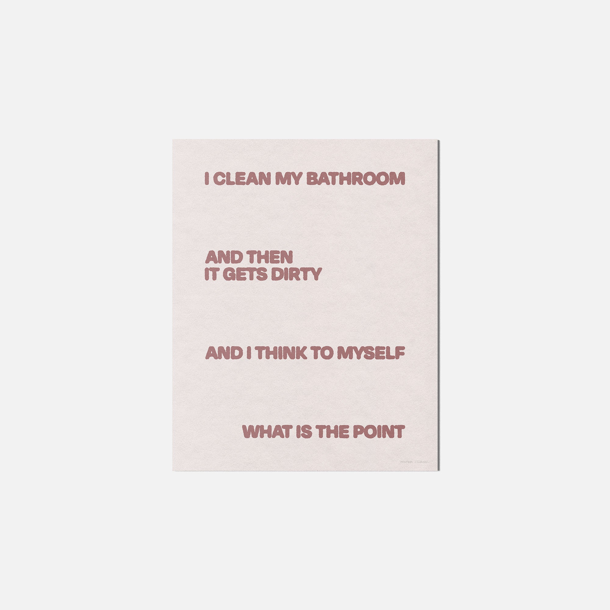 BATHROOM PRINT