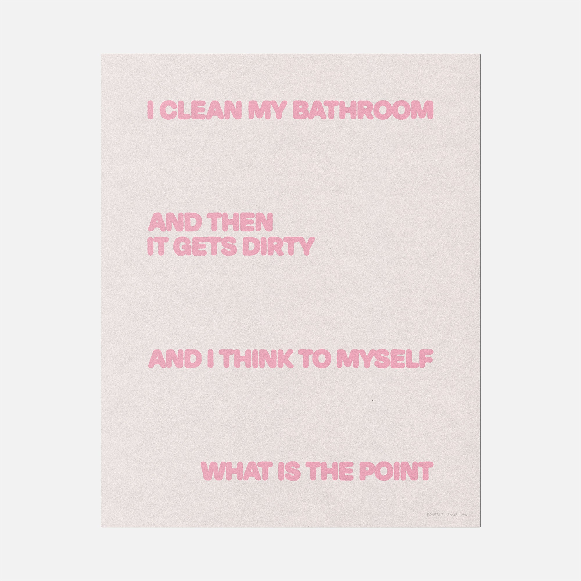 BATHROOM PRINT