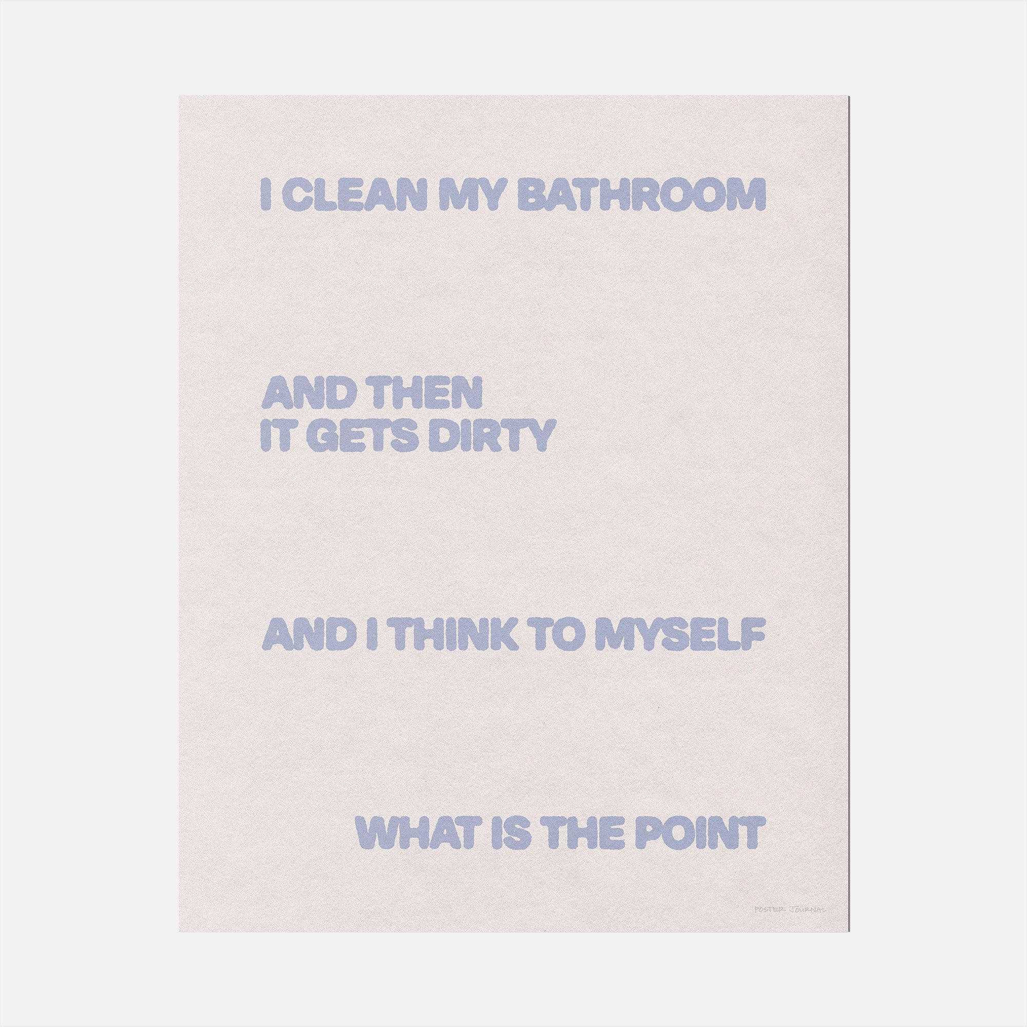 BATHROOM PRINT