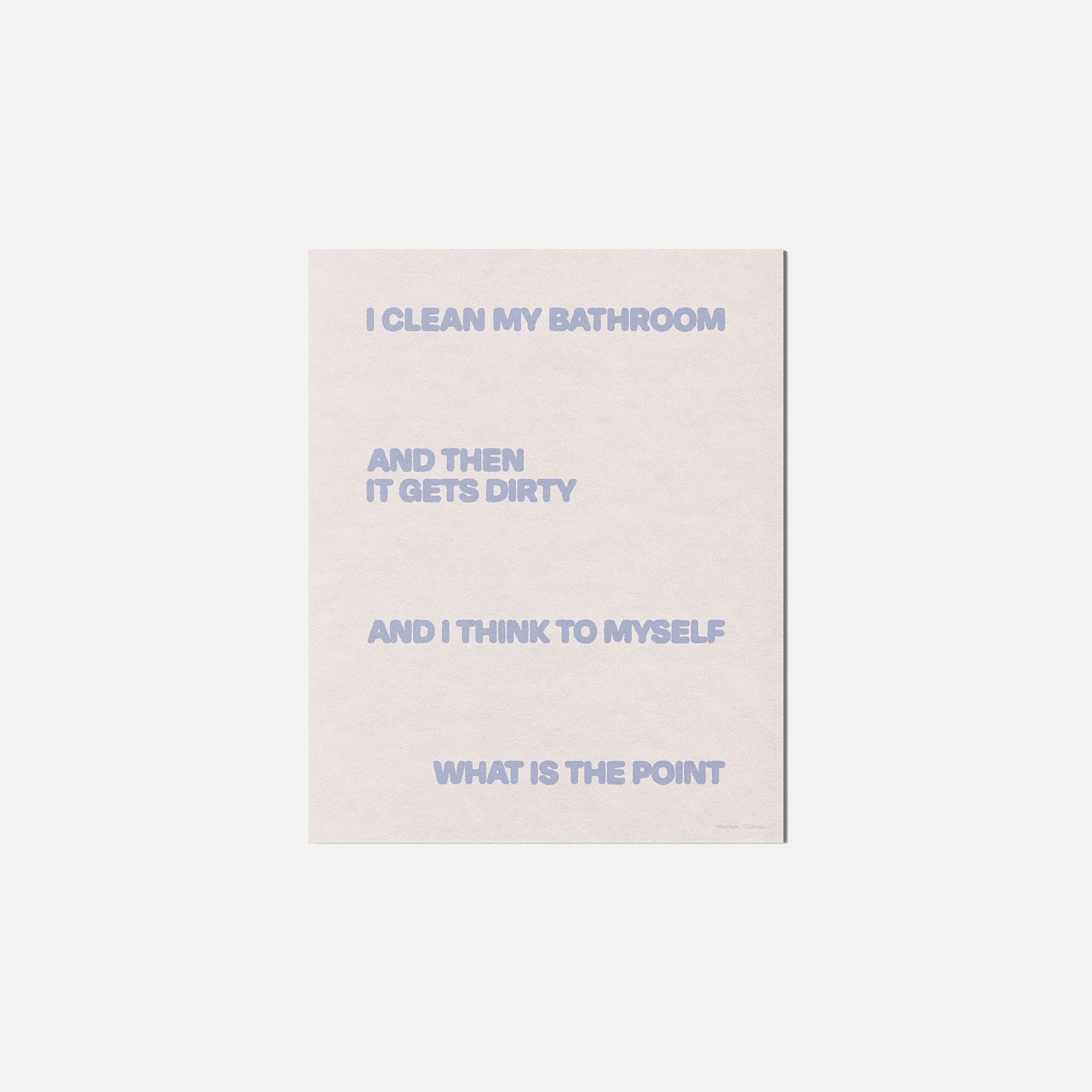 BATHROOM PRINT
