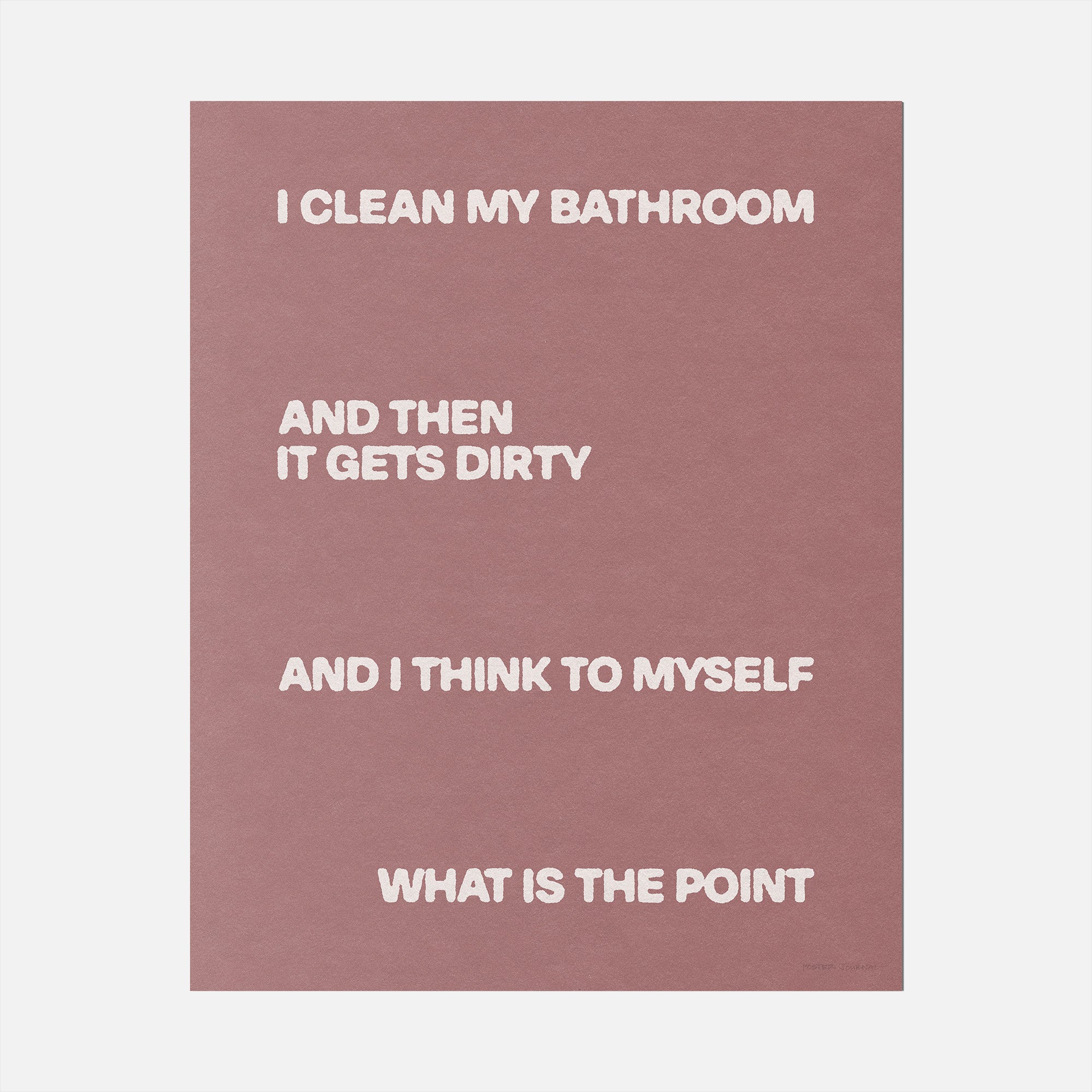 BATHROOM PRINT