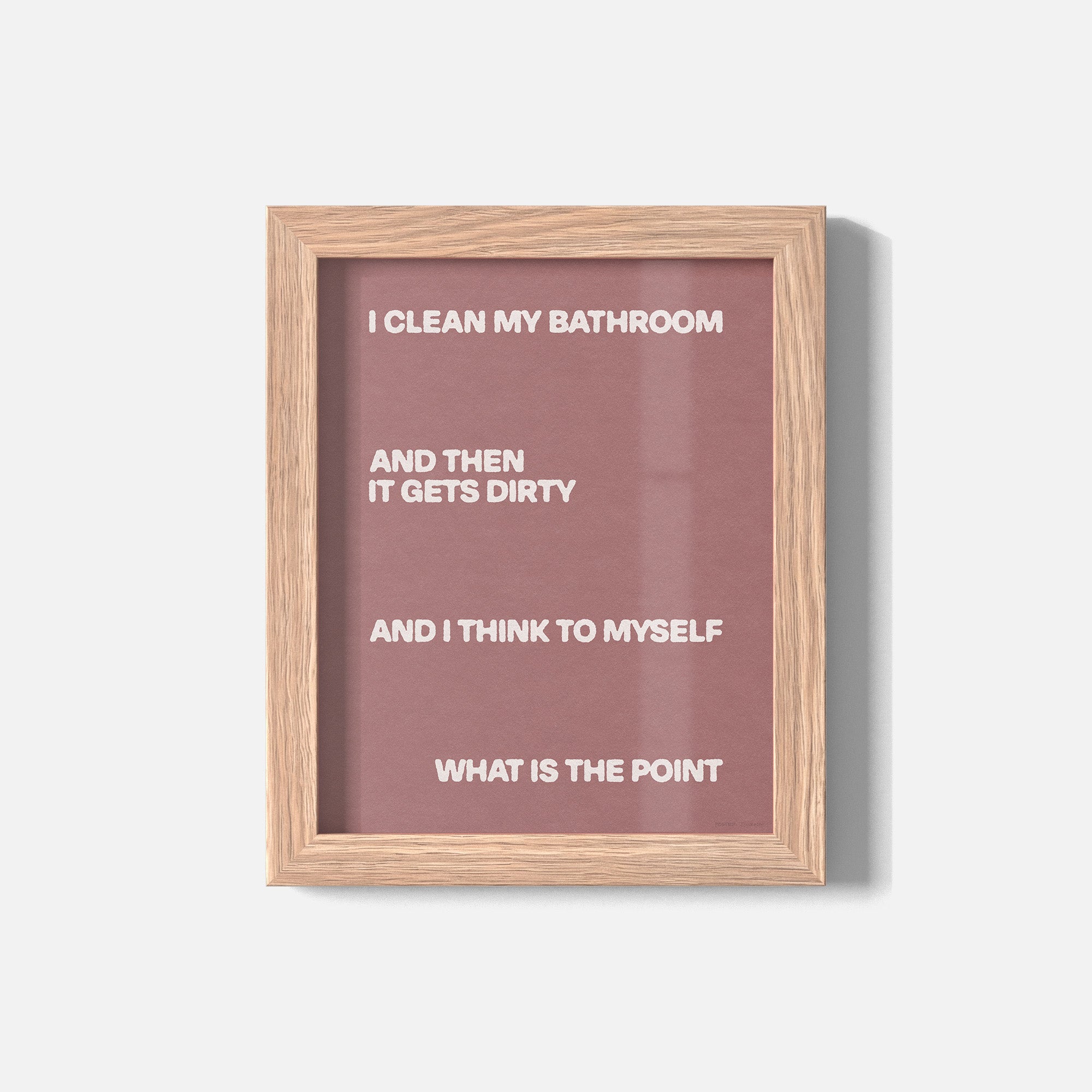 BATHROOM PRINT