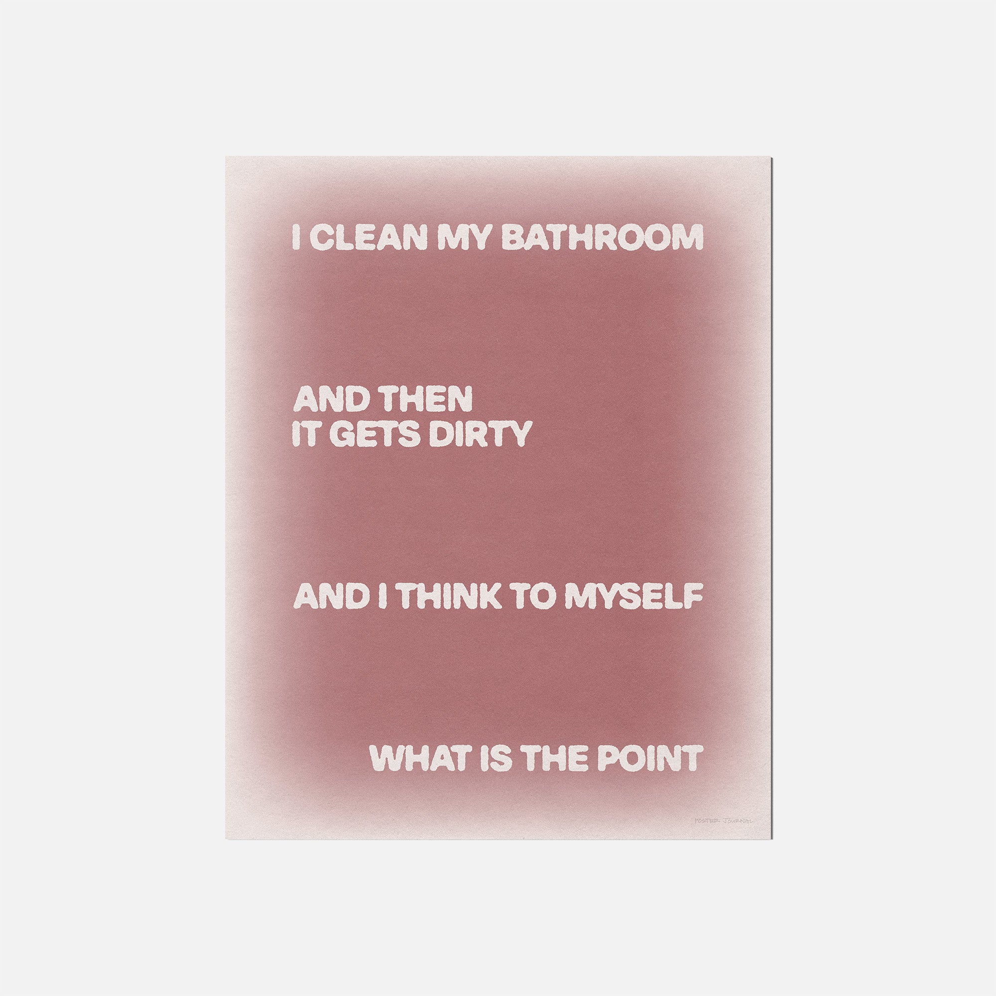 BATHROOM PRINT