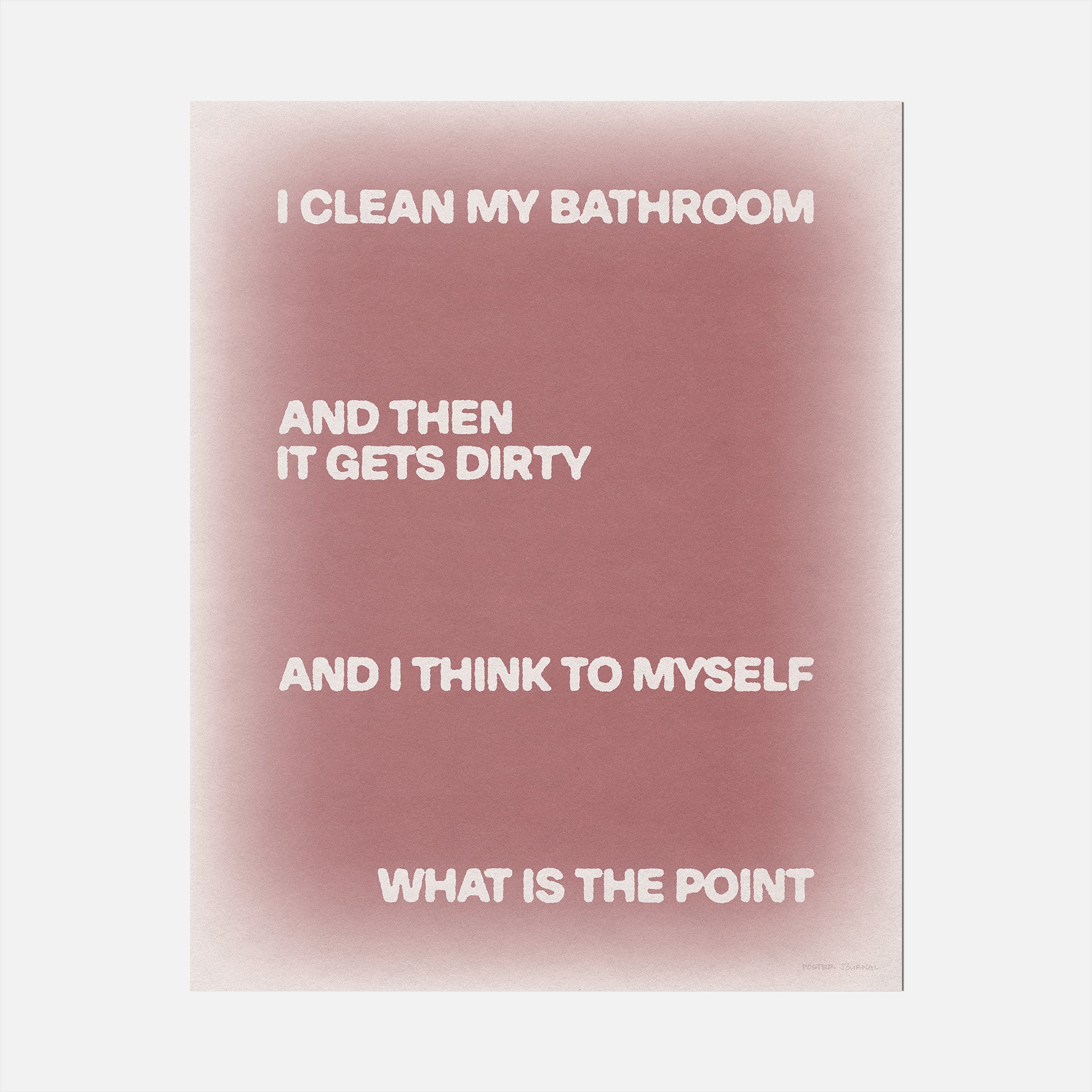 BATHROOM PRINT