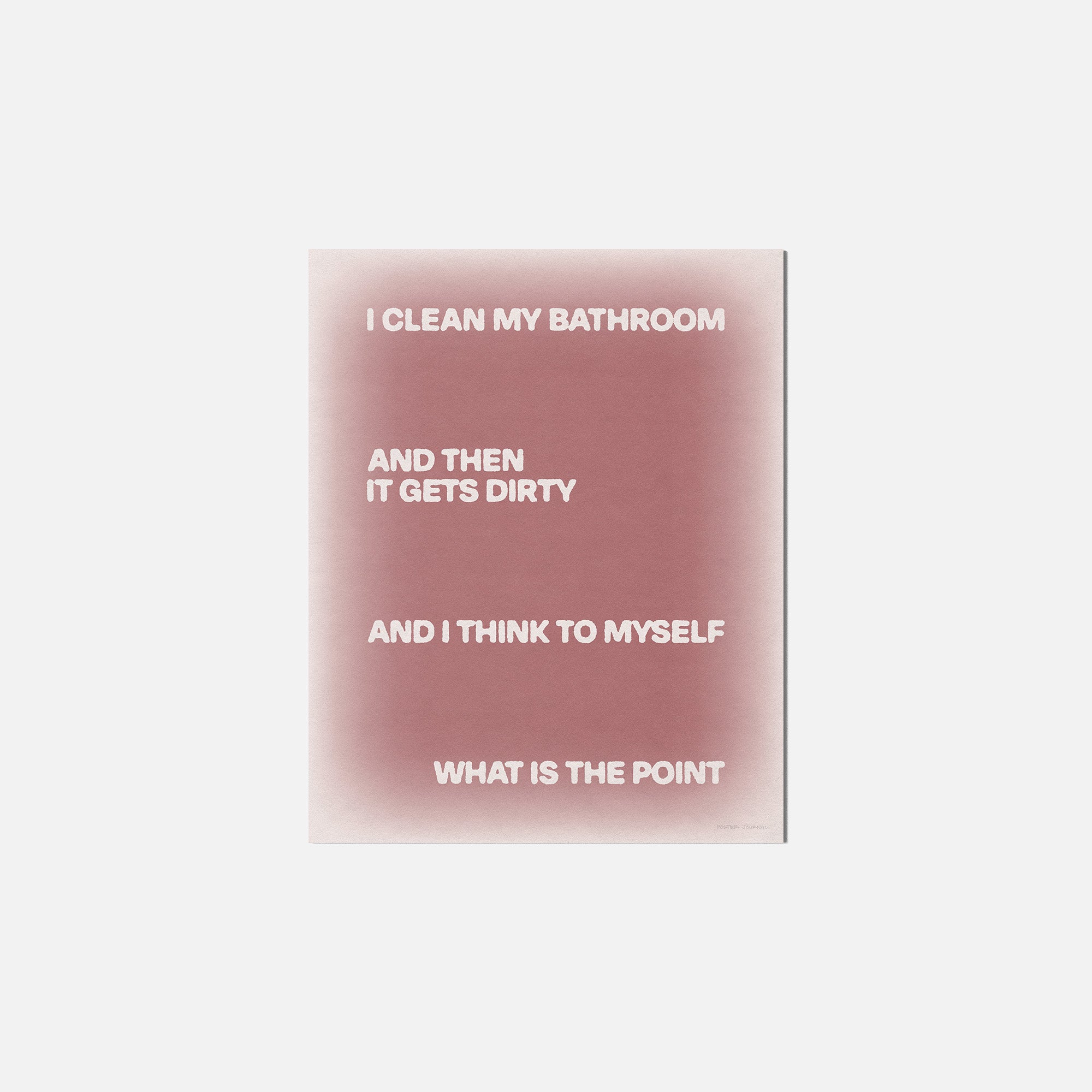 BATHROOM PRINT