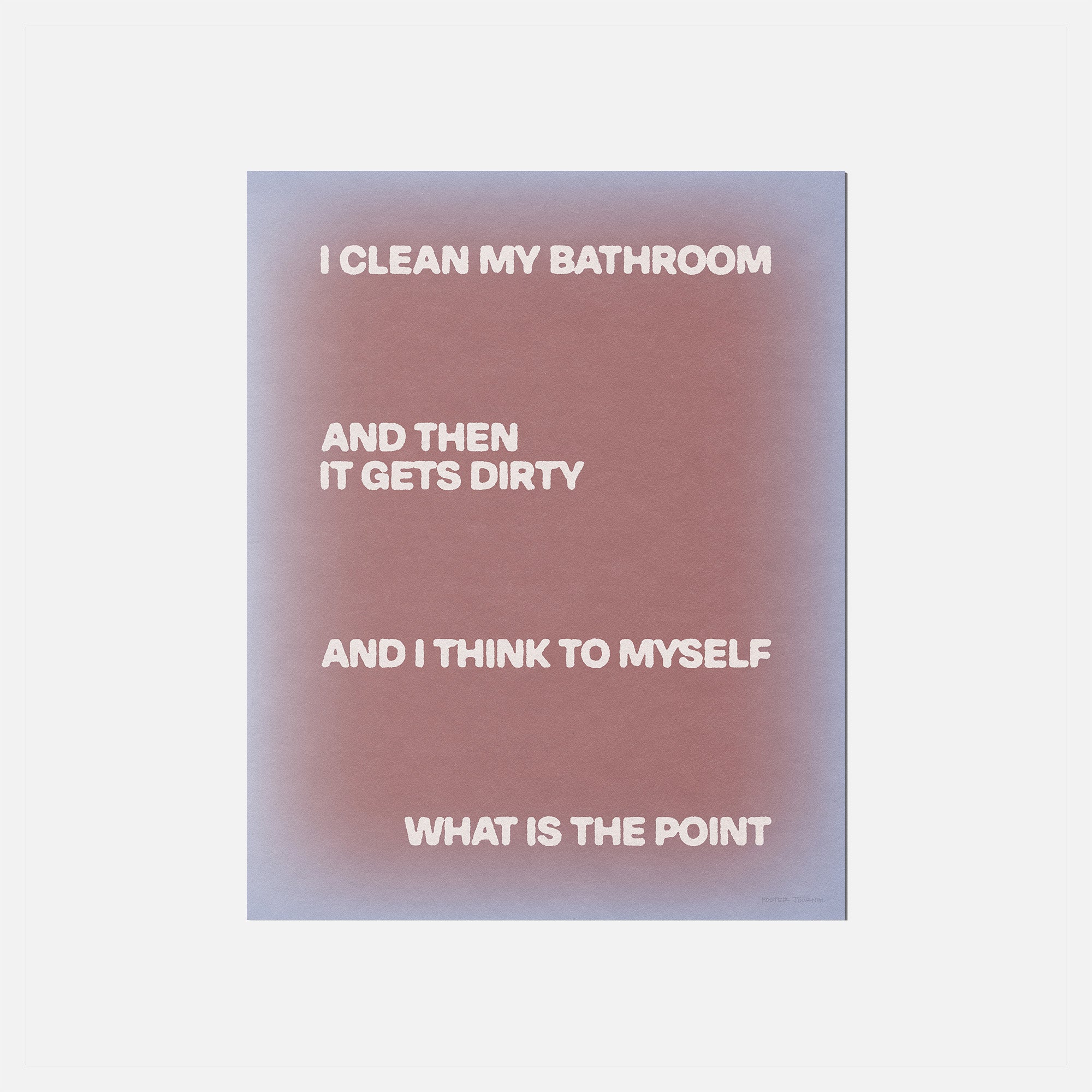 BATHROOM PRINT