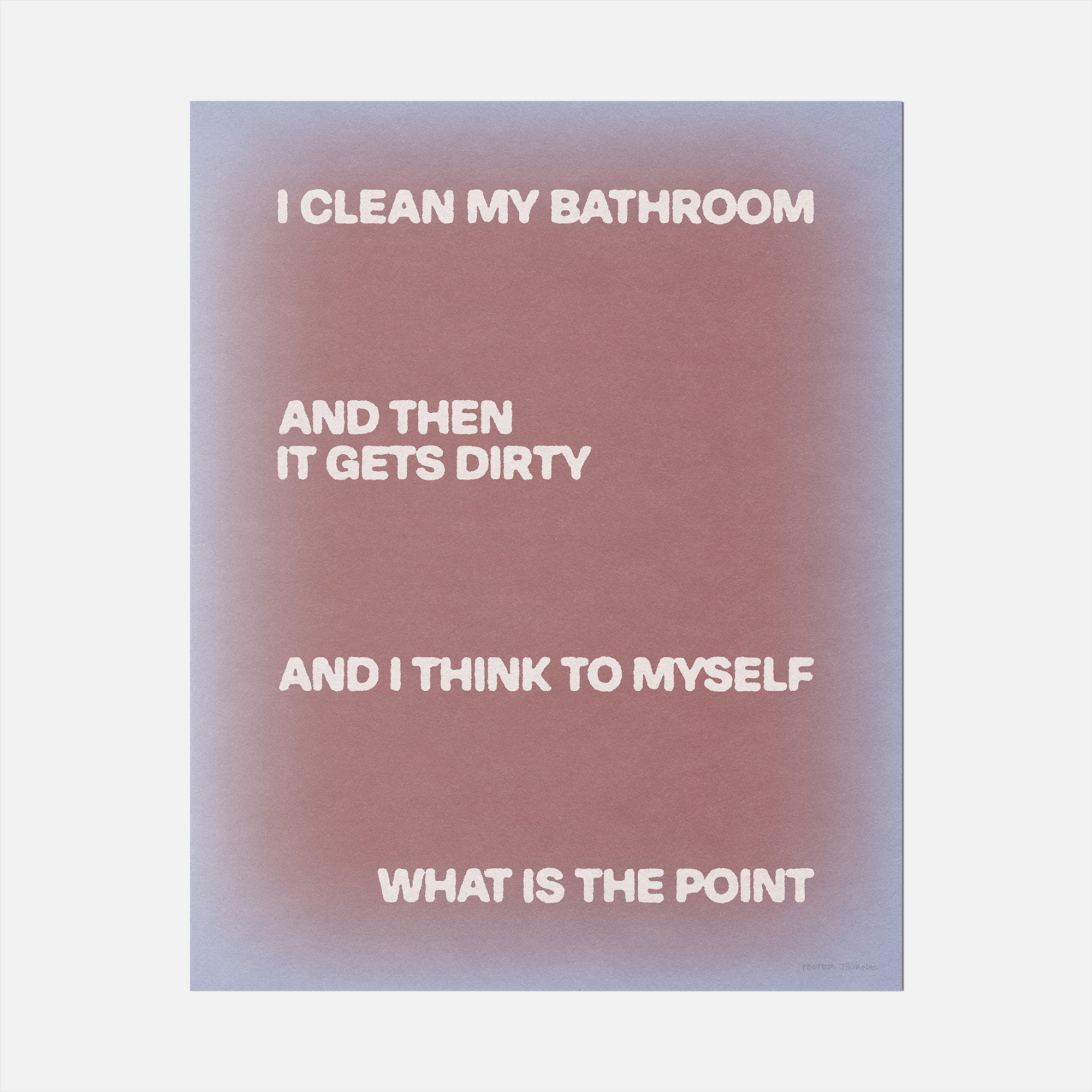 BATHROOM PRINT