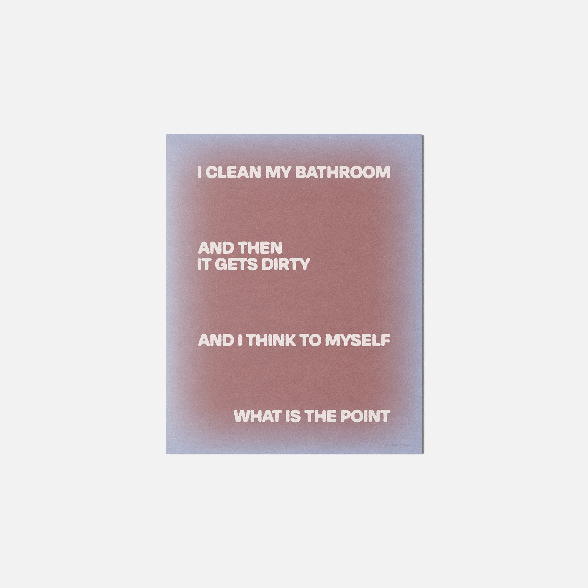 BATHROOM PRINT