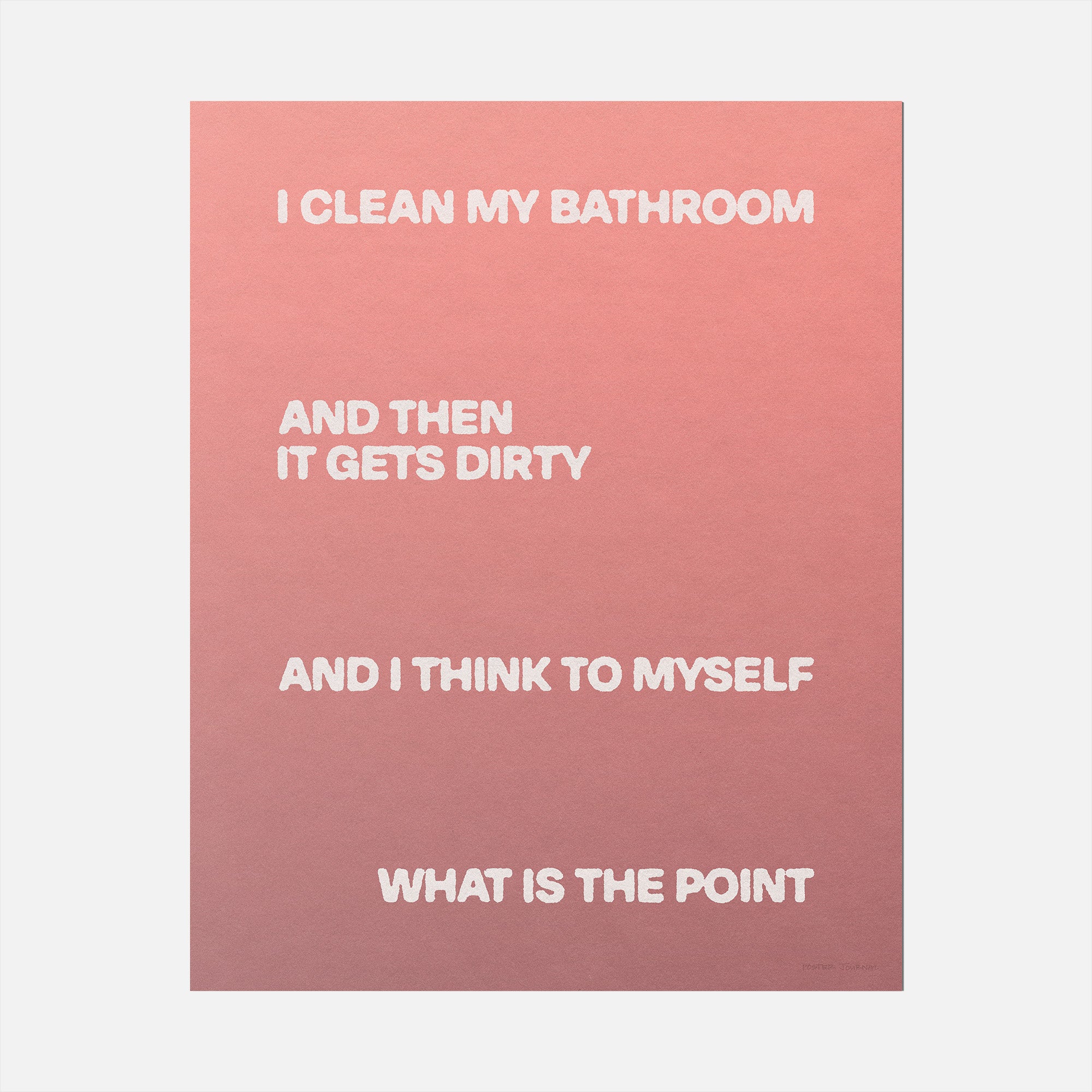 BATHROOM PRINT