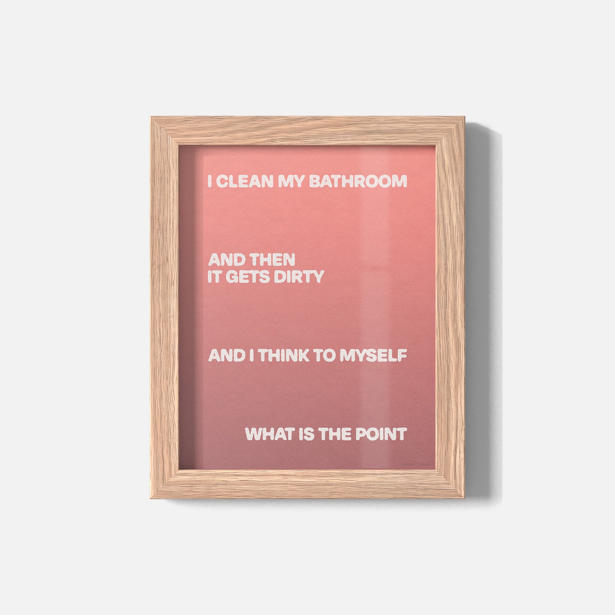 BATHROOM PRINT