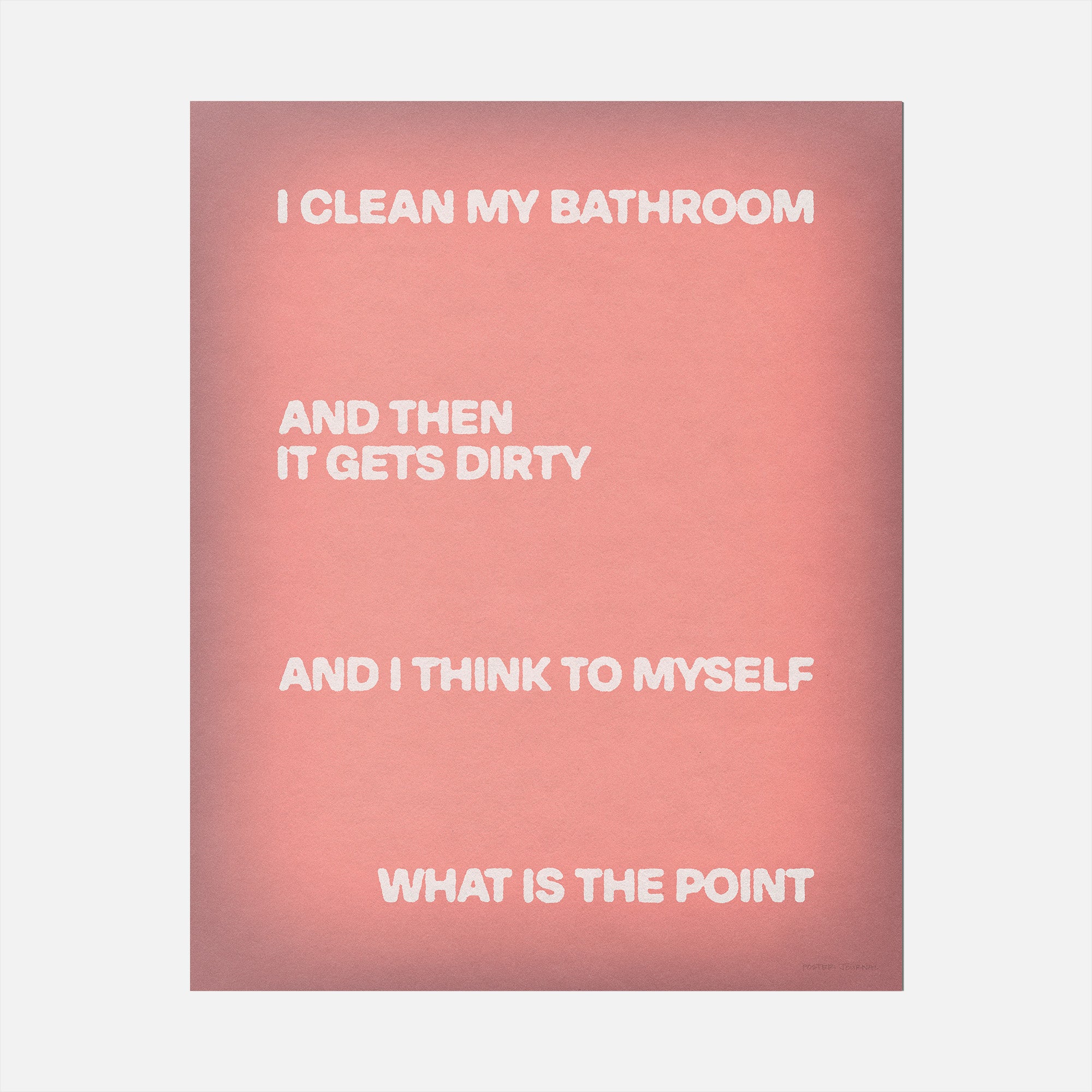 BATHROOM PRINT