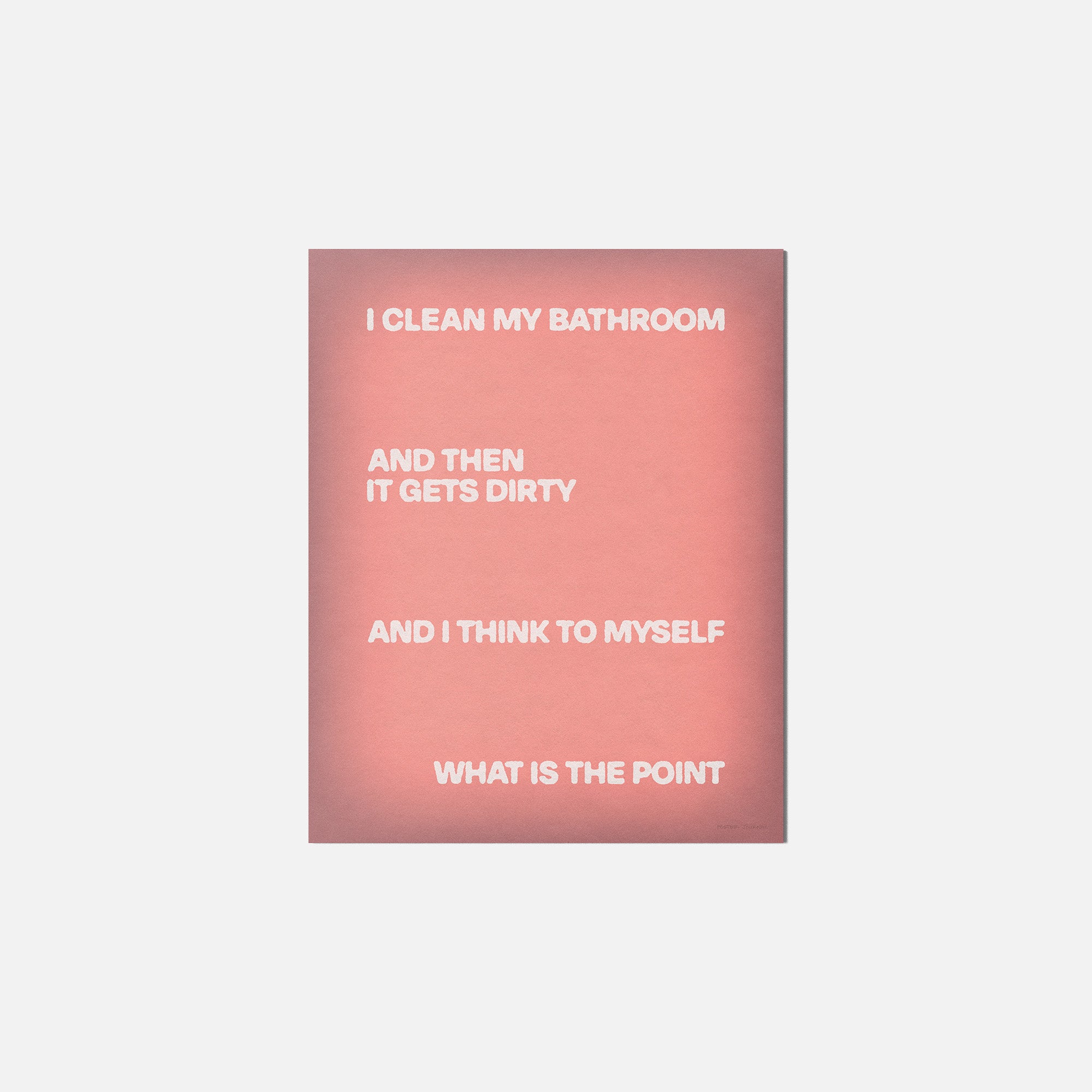 BATHROOM PRINT