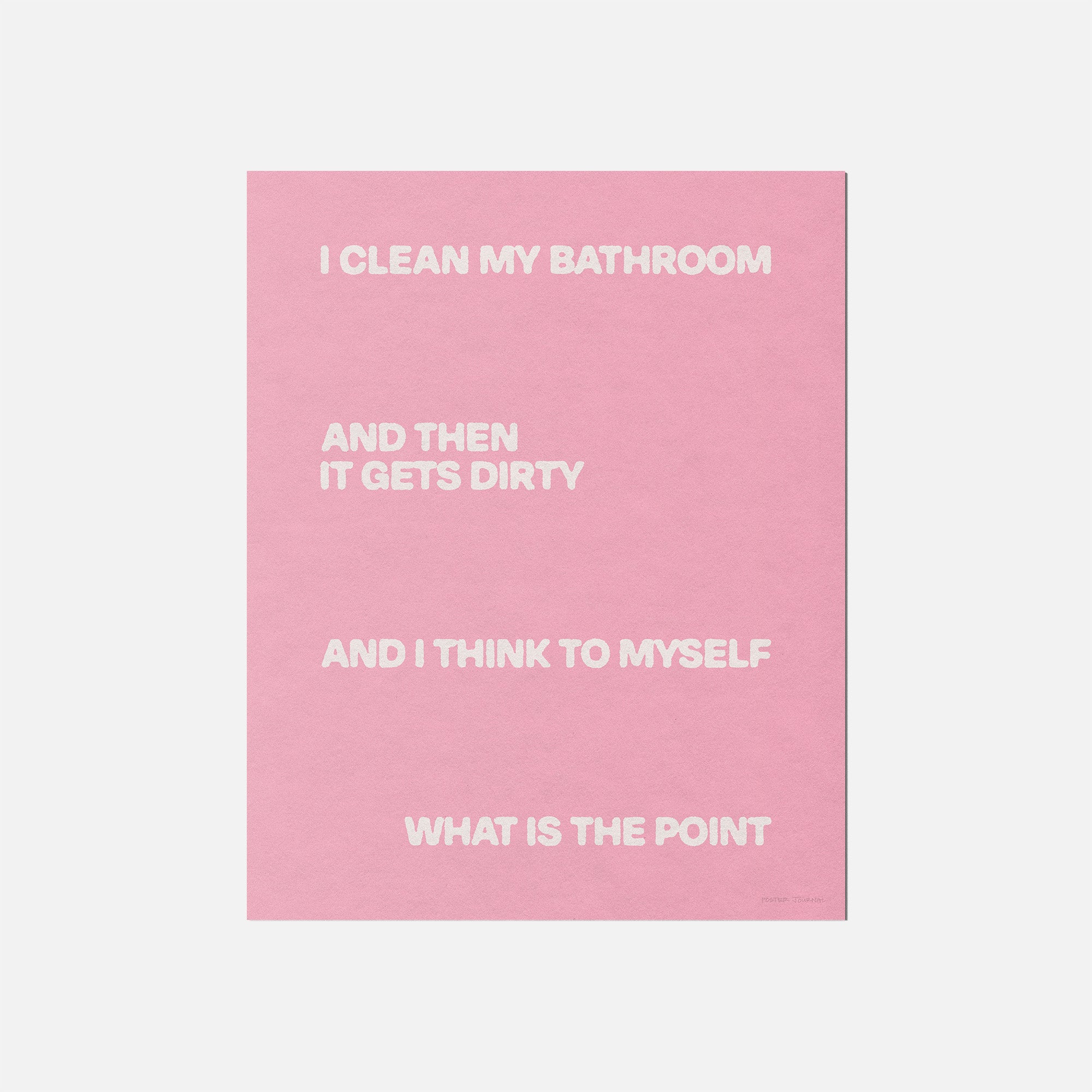 BATHROOM PRINT