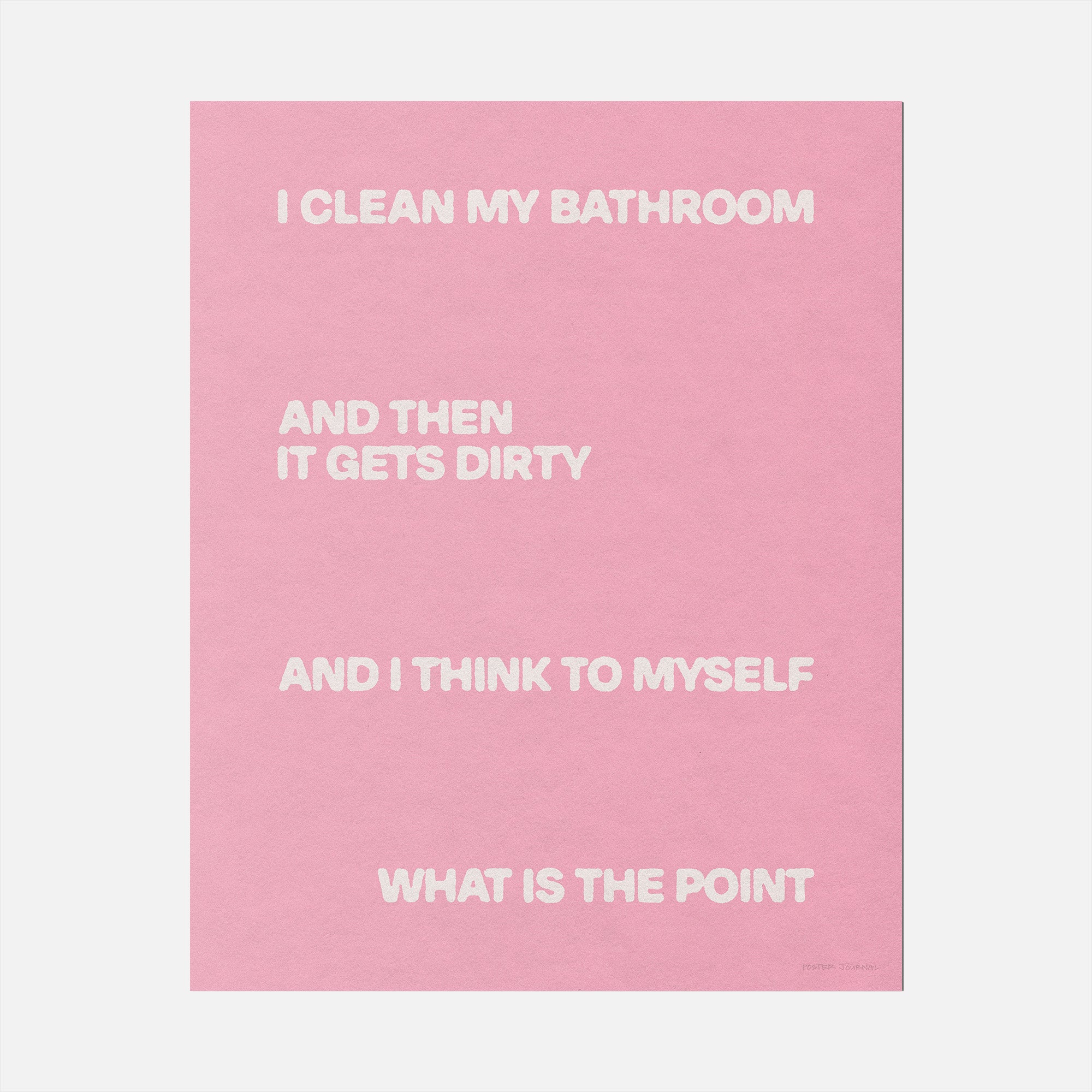 BATHROOM PRINT