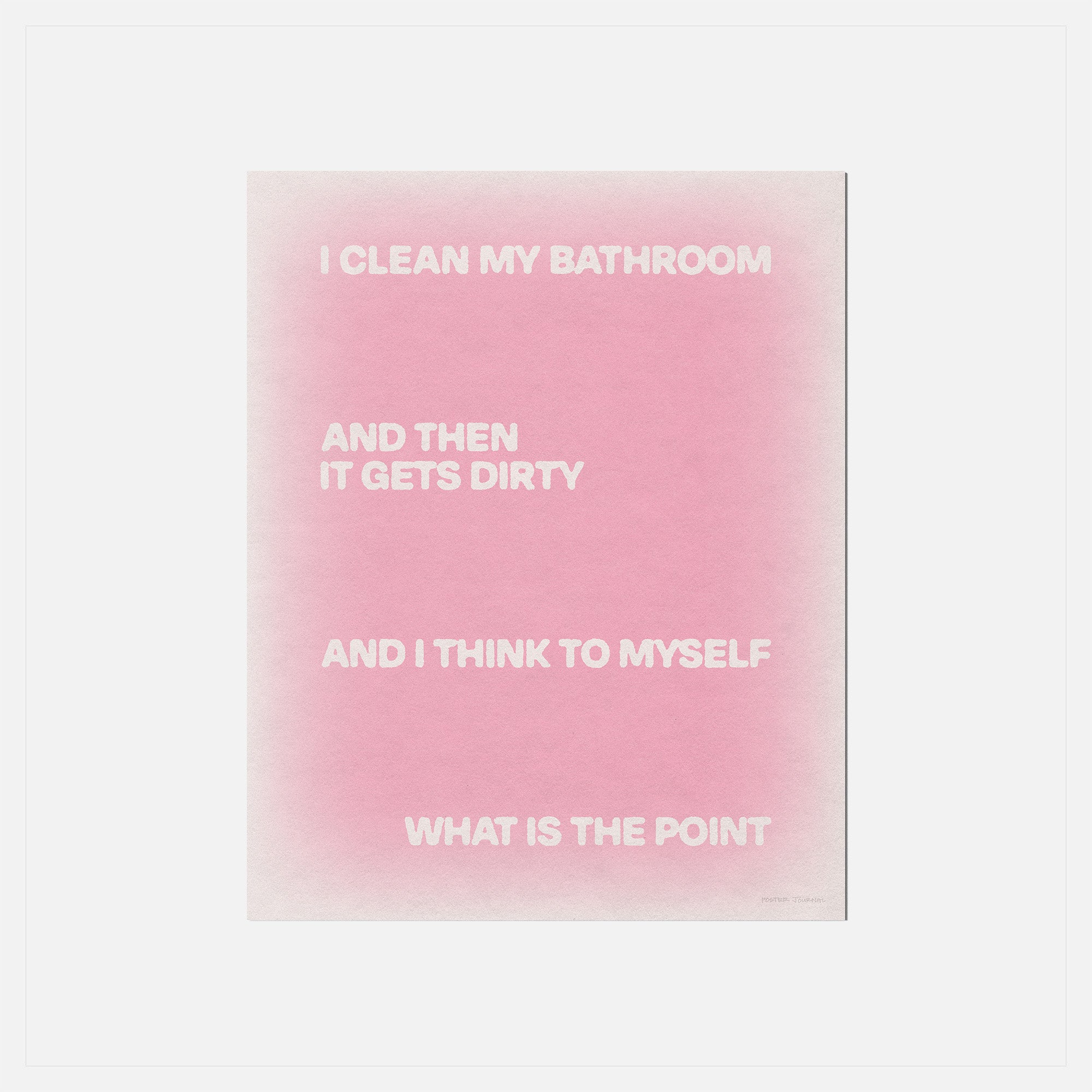 BATHROOM PRINT