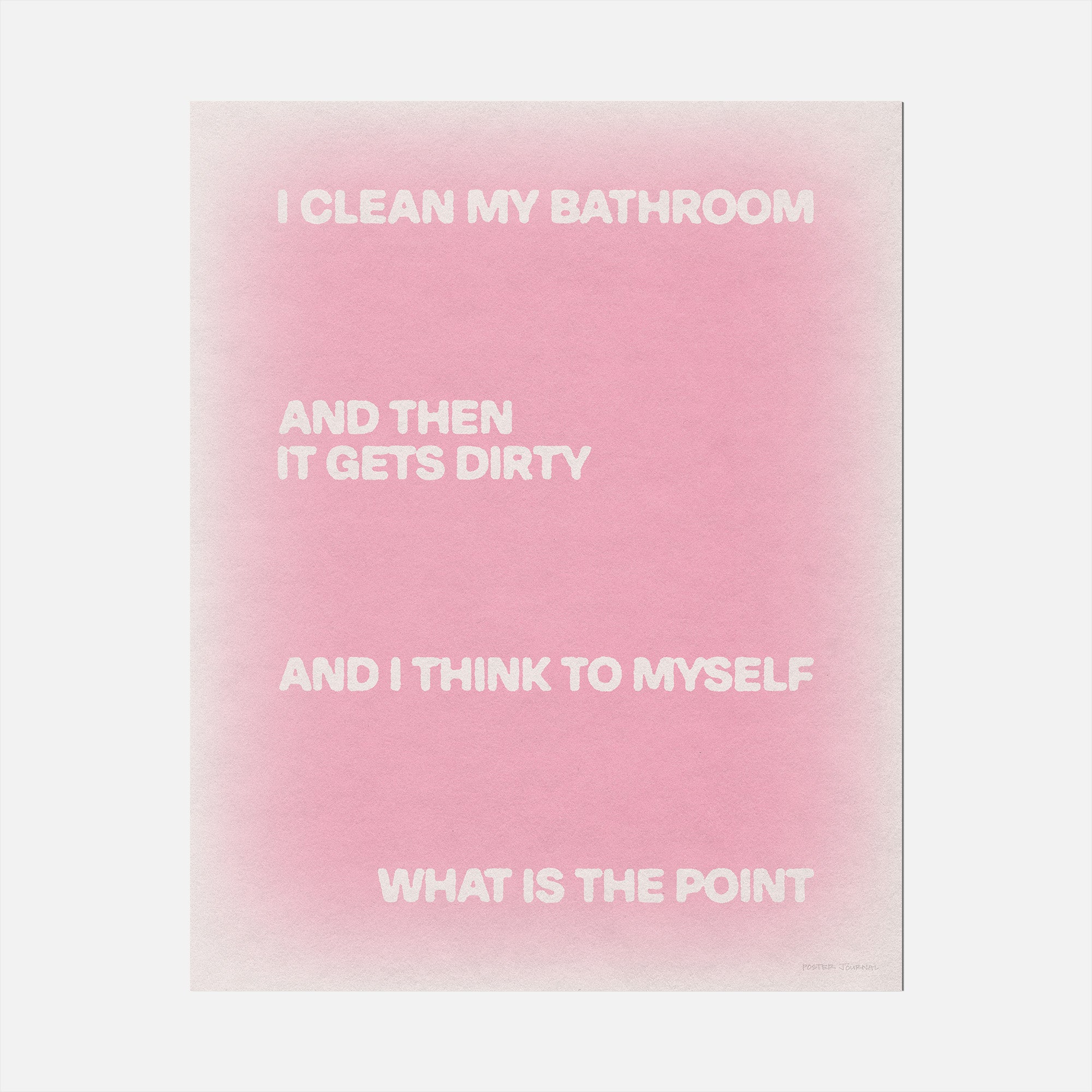 BATHROOM PRINT