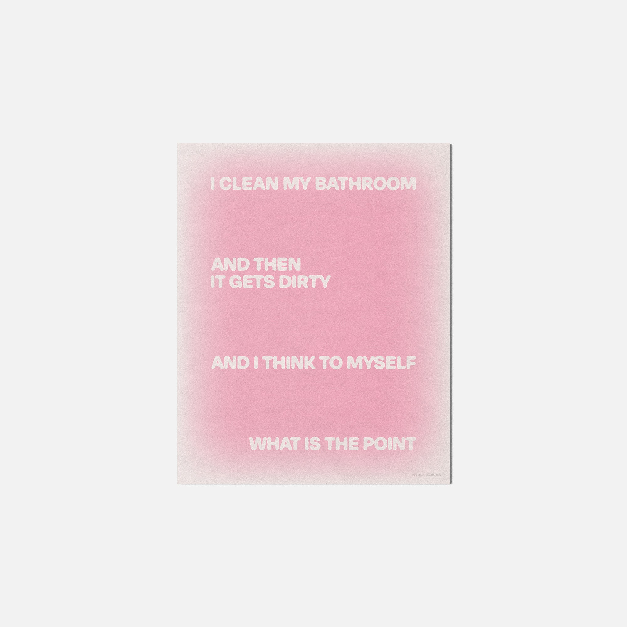 BATHROOM PRINT