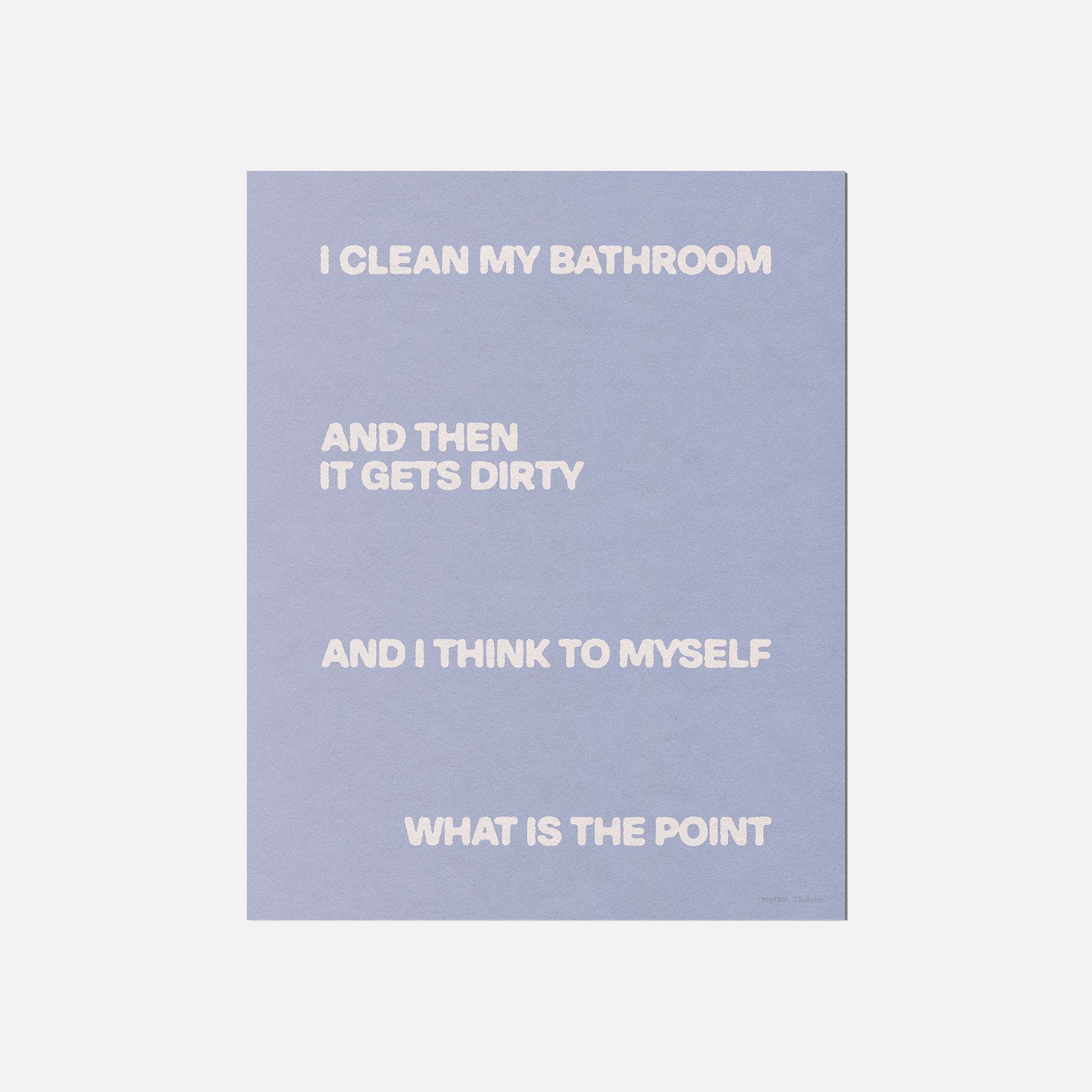 BATHROOM PRINT
