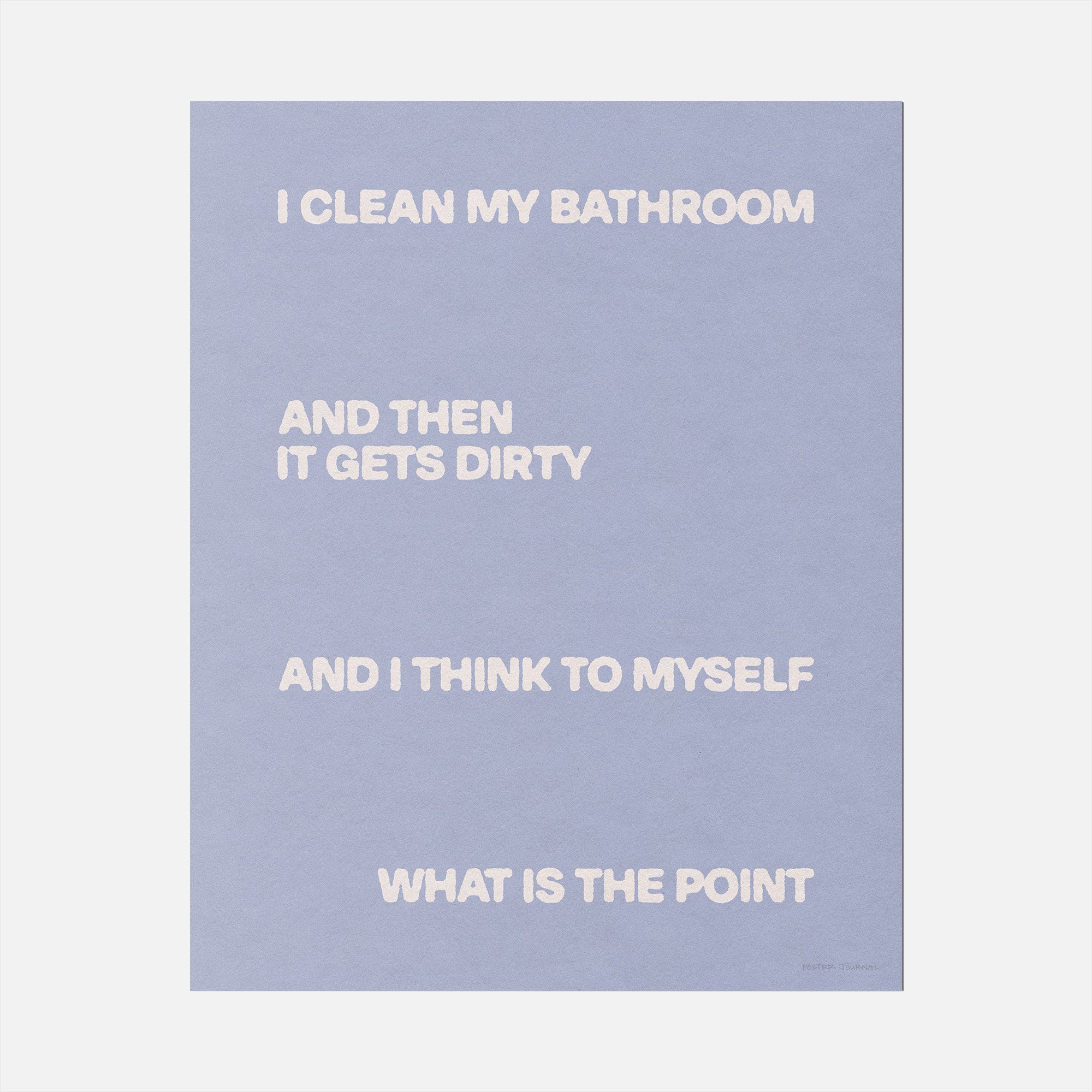 BATHROOM PRINT