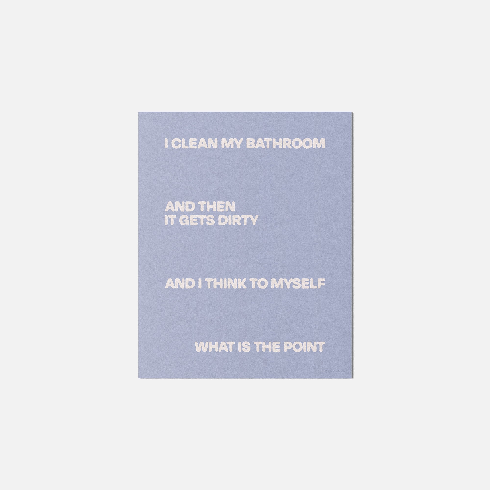 BATHROOM PRINT