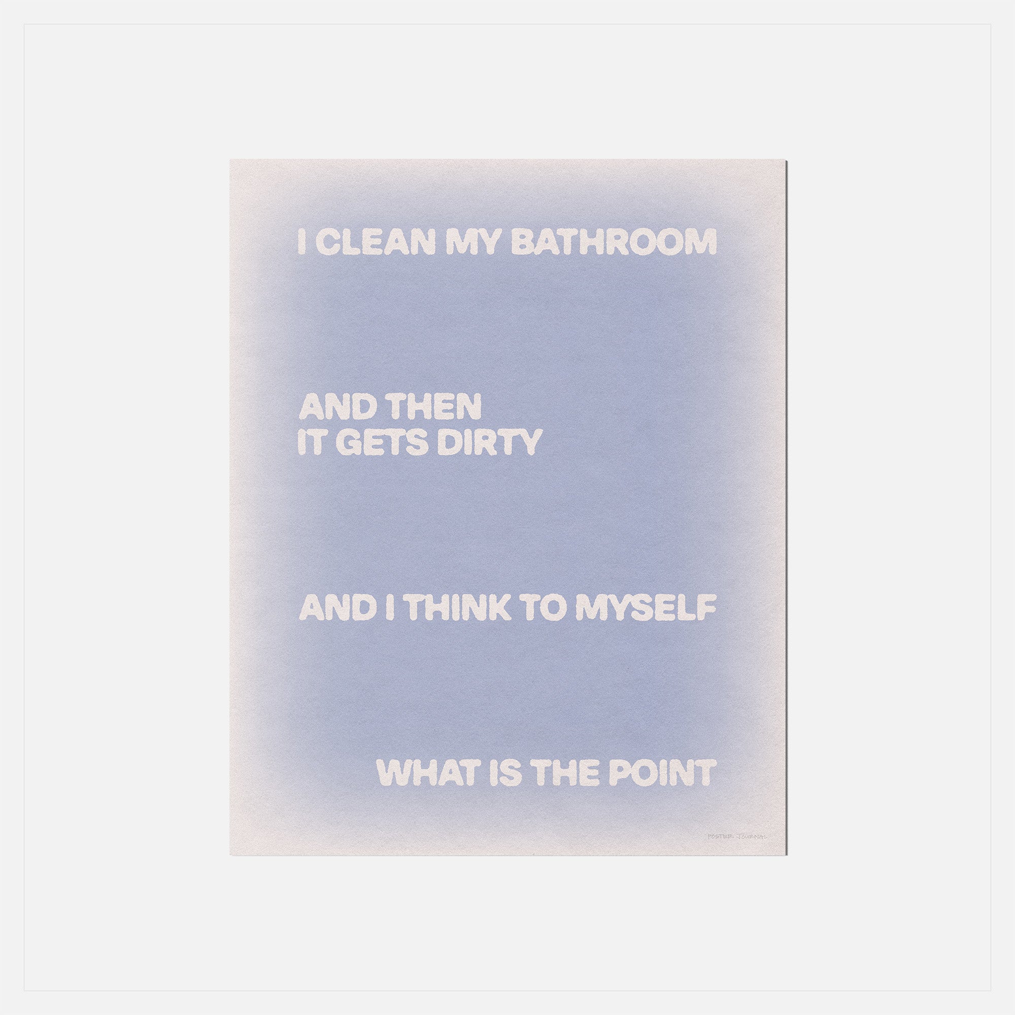 BATHROOM PRINT