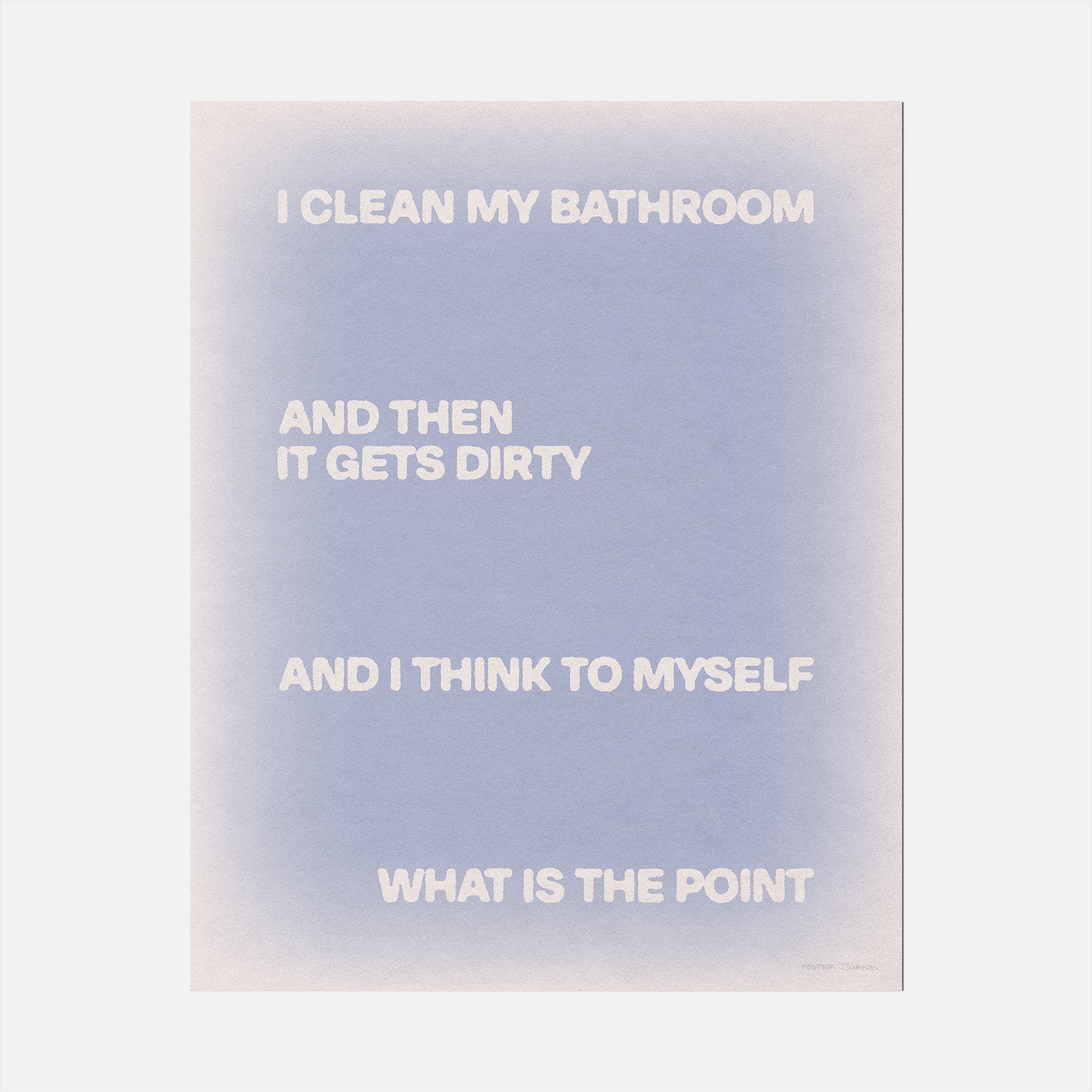 BATHROOM PRINT
