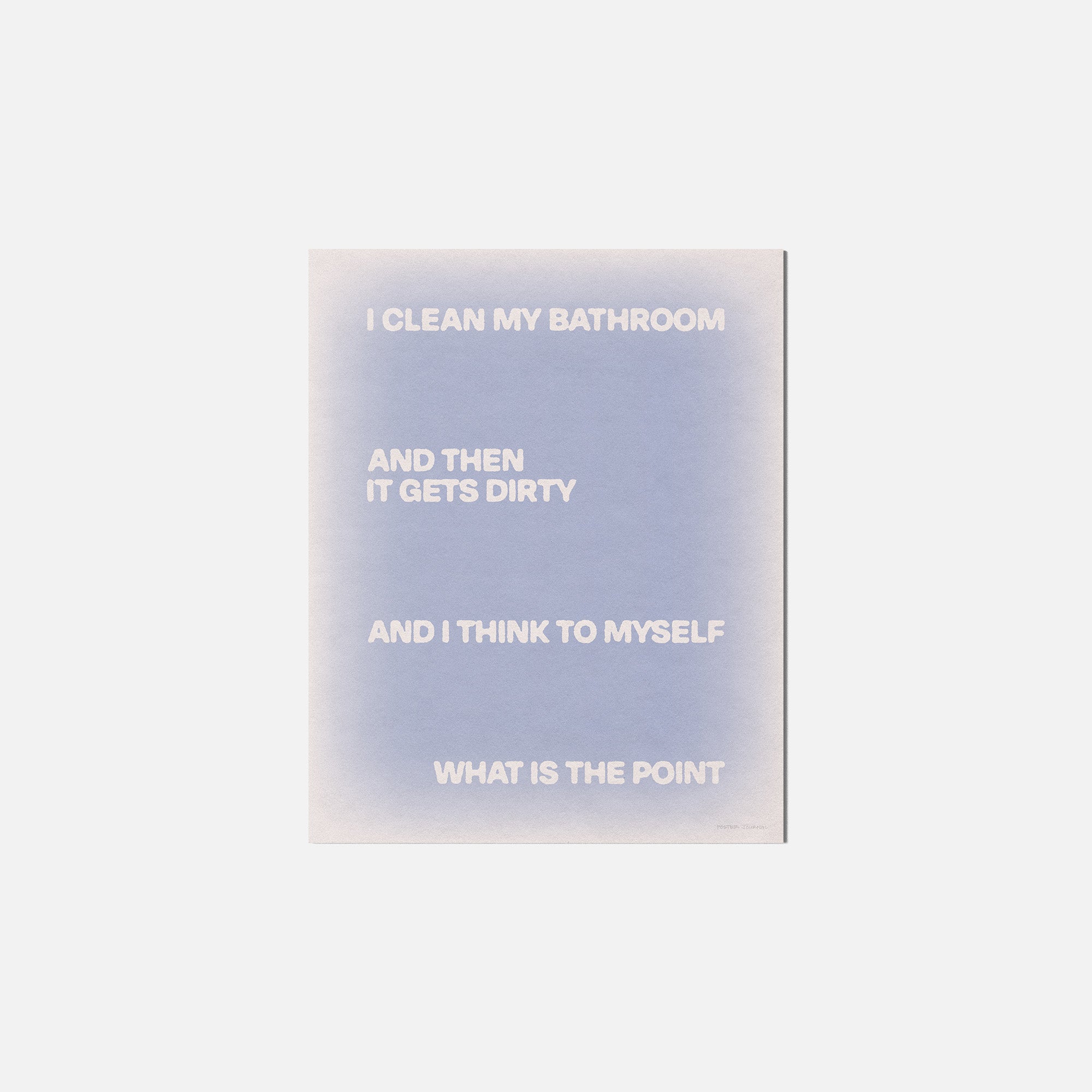 BATHROOM PRINT