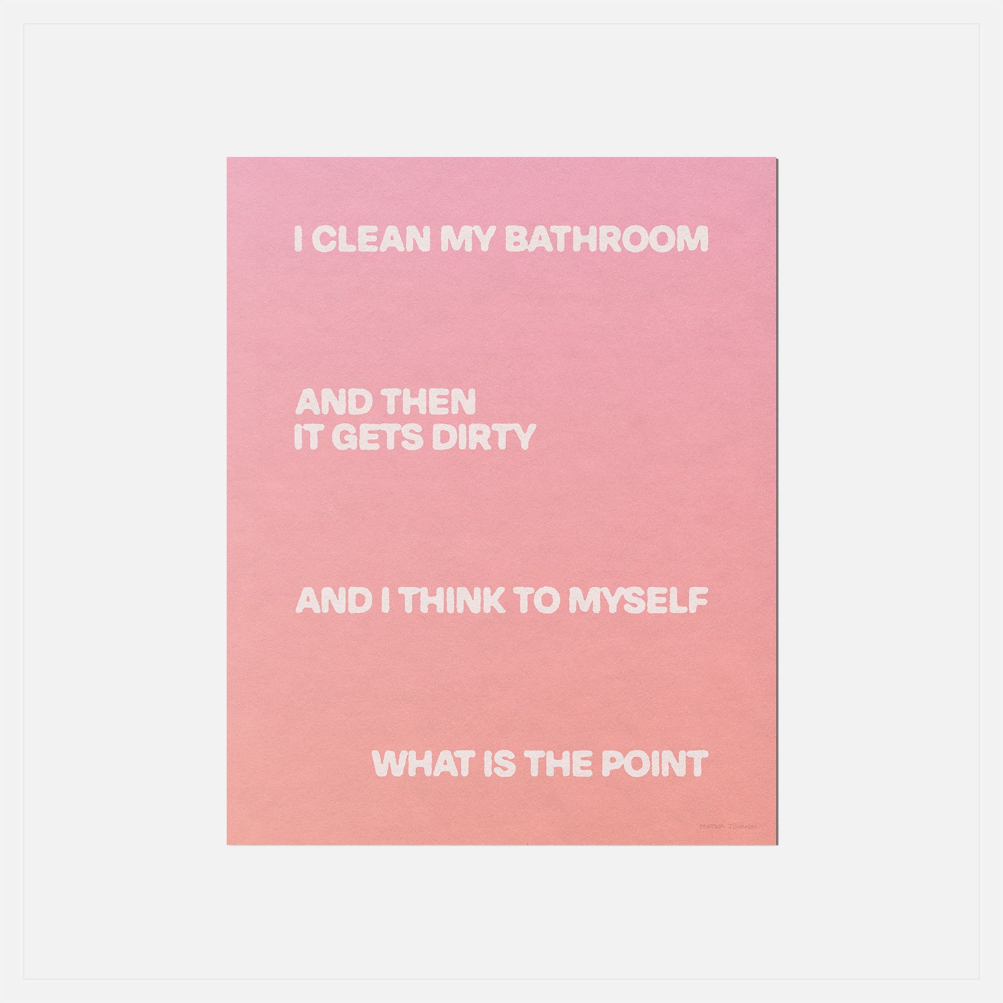 BATHROOM PRINT
