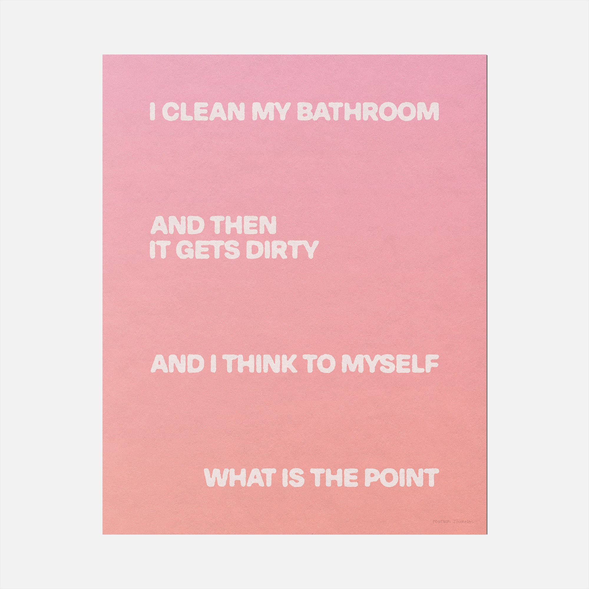 BATHROOM PRINT