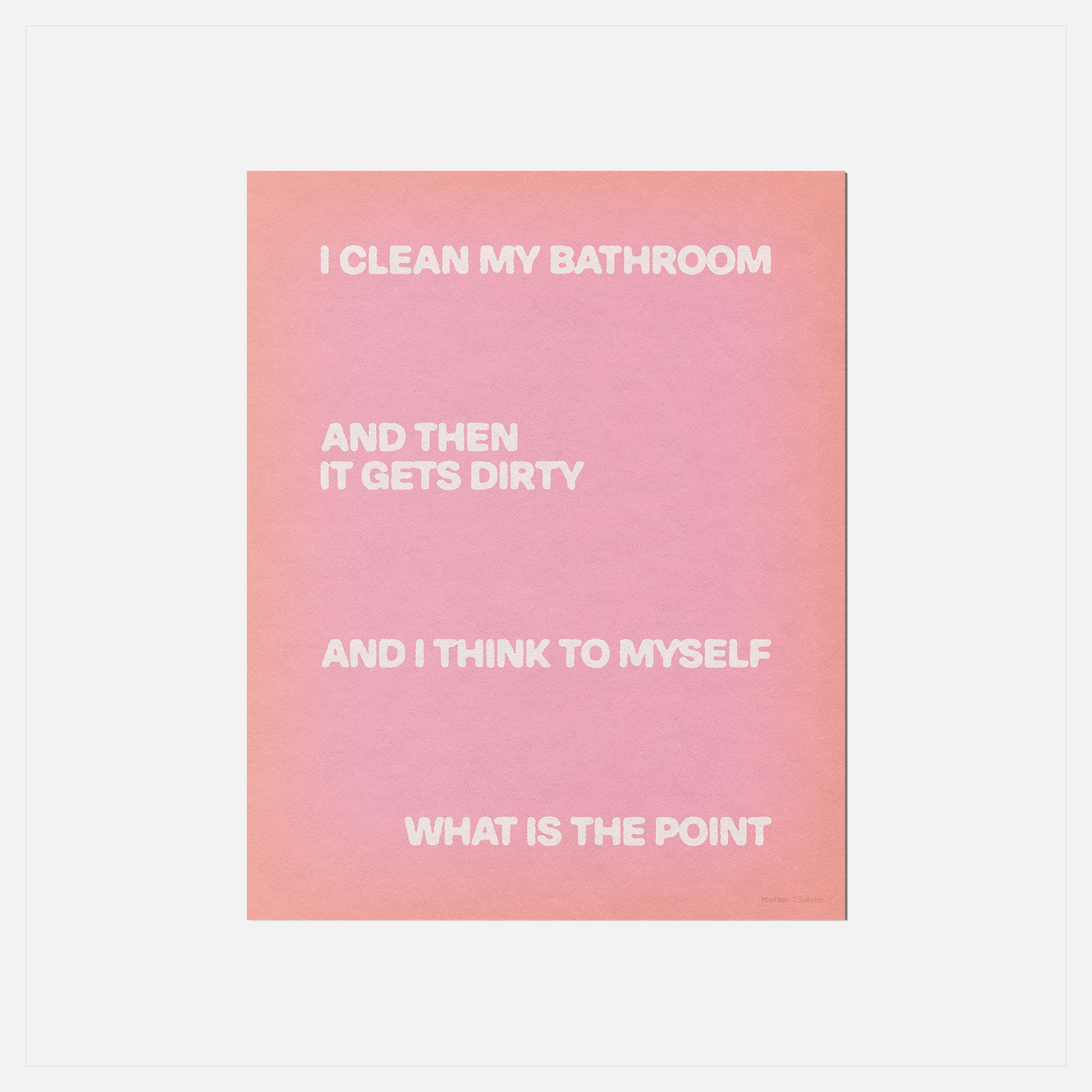 BATHROOM PRINT