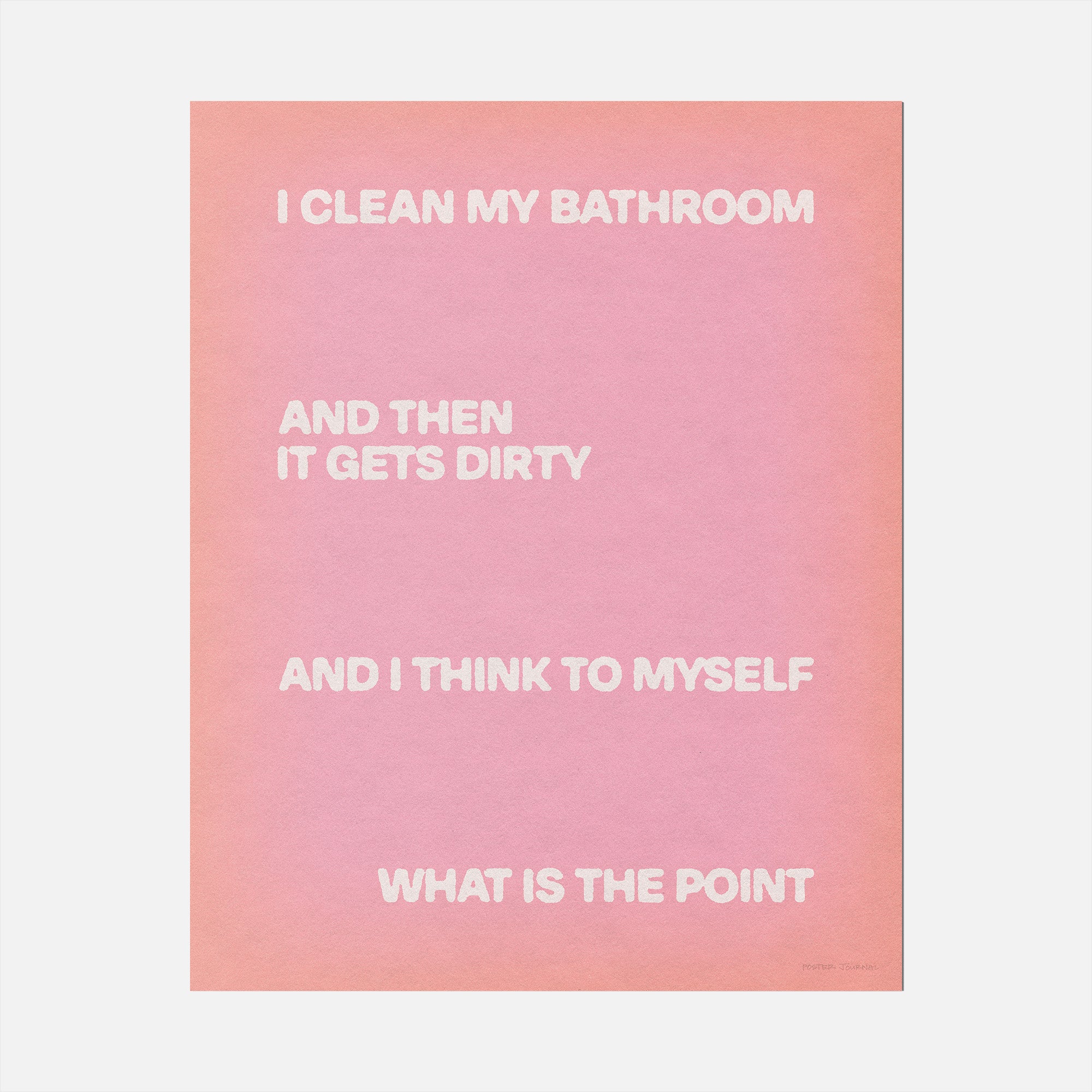 BATHROOM PRINT