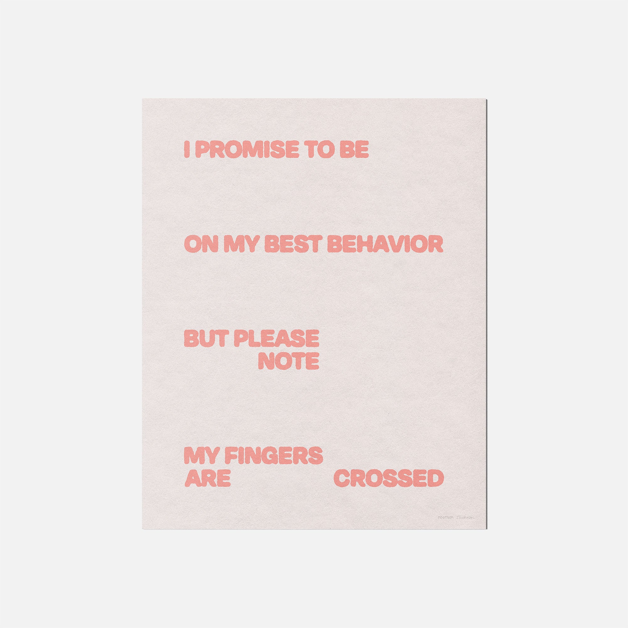 BEHAVIOR PRINT