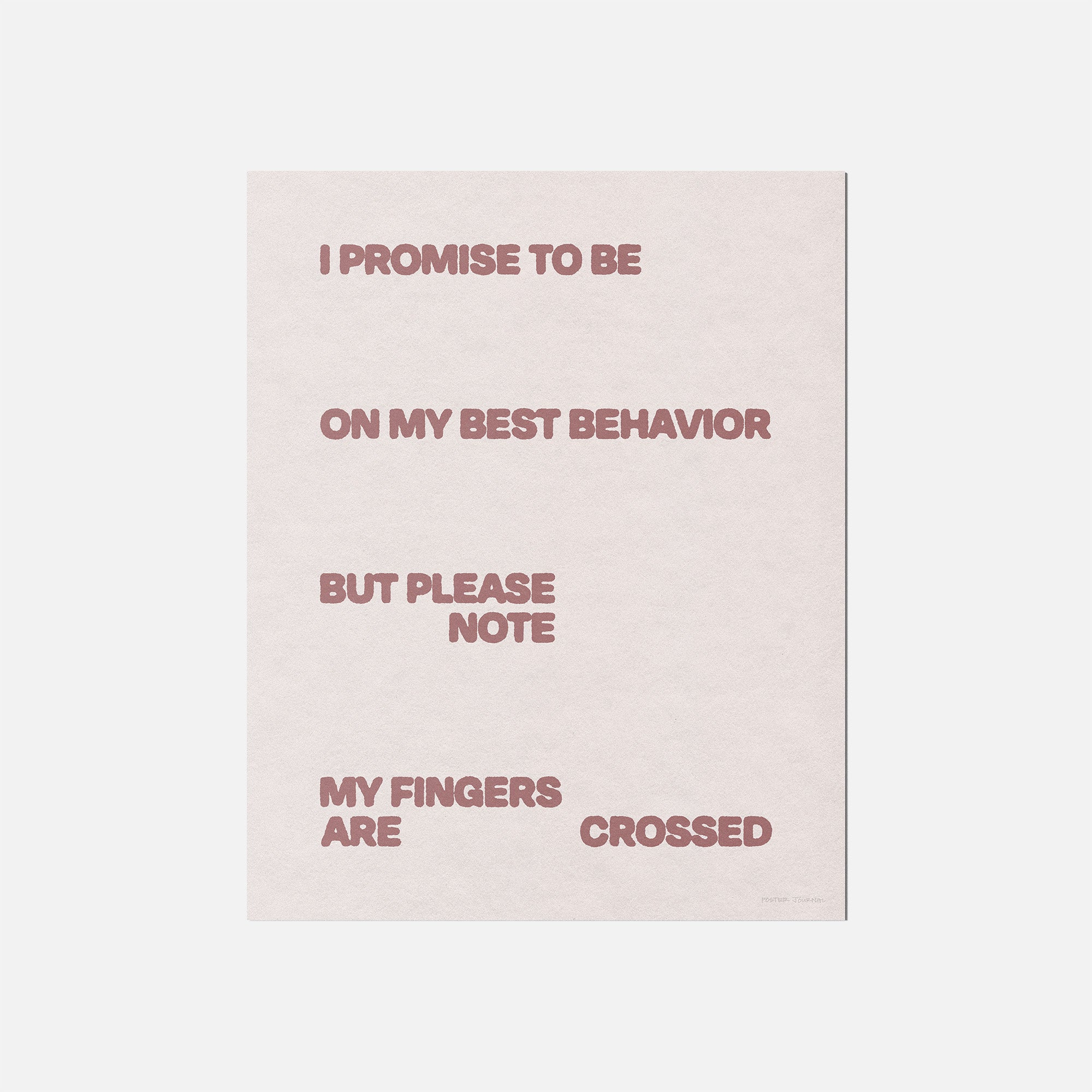 BEHAVIOR PRINT
