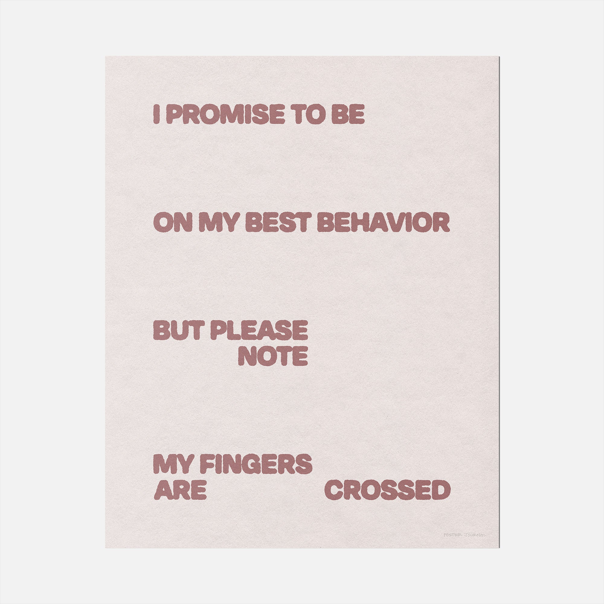 BEHAVIOR PRINT