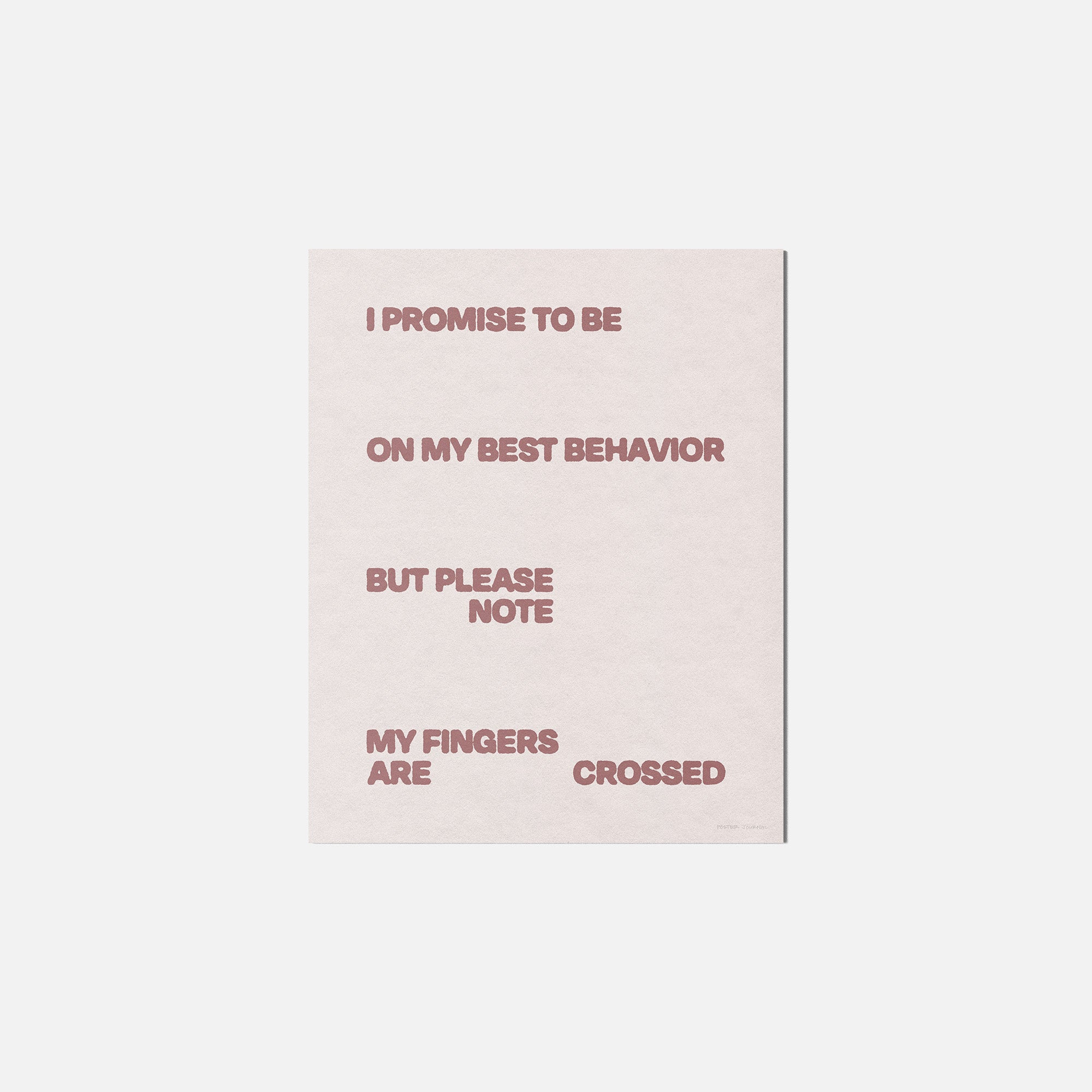 BEHAVIOR PRINT