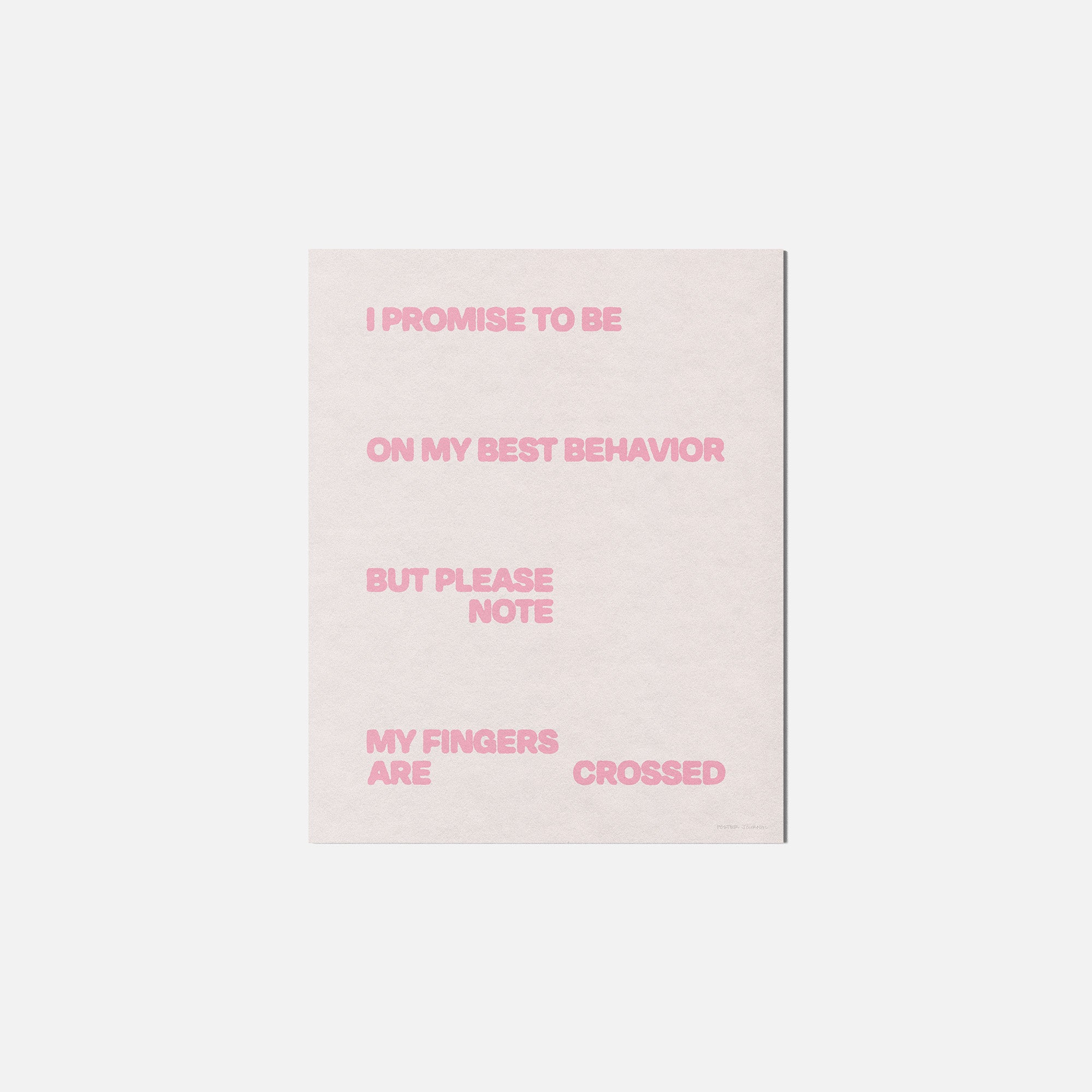 BEHAVIOR PRINT