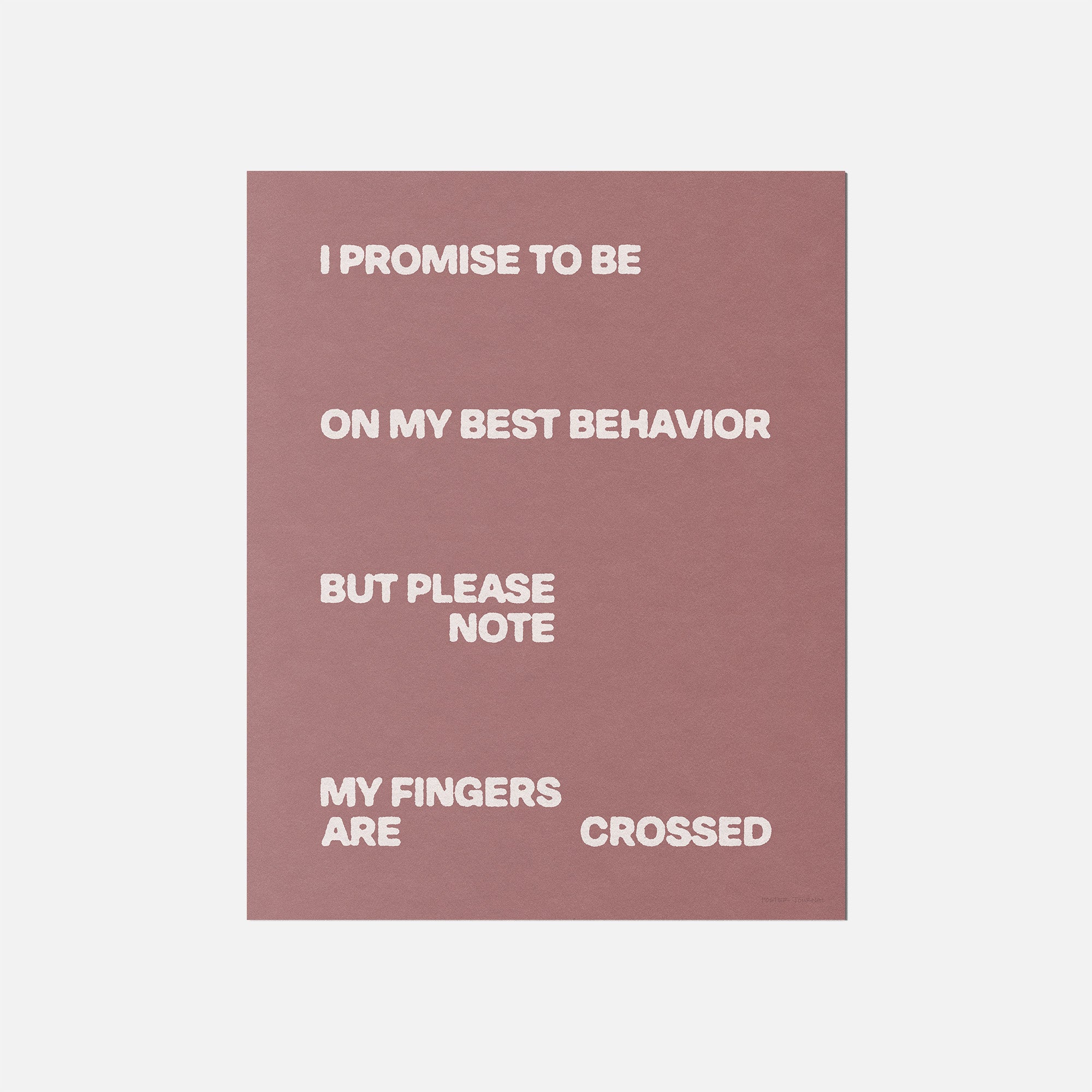 BEHAVIOR PRINT