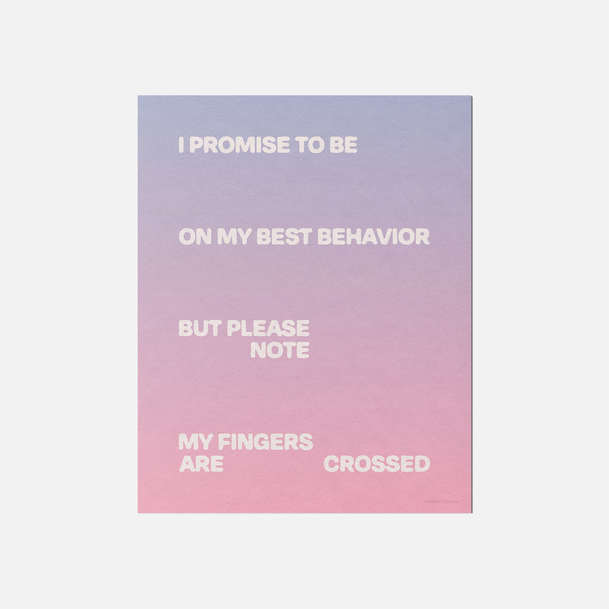 BEHAVIOR PRINT