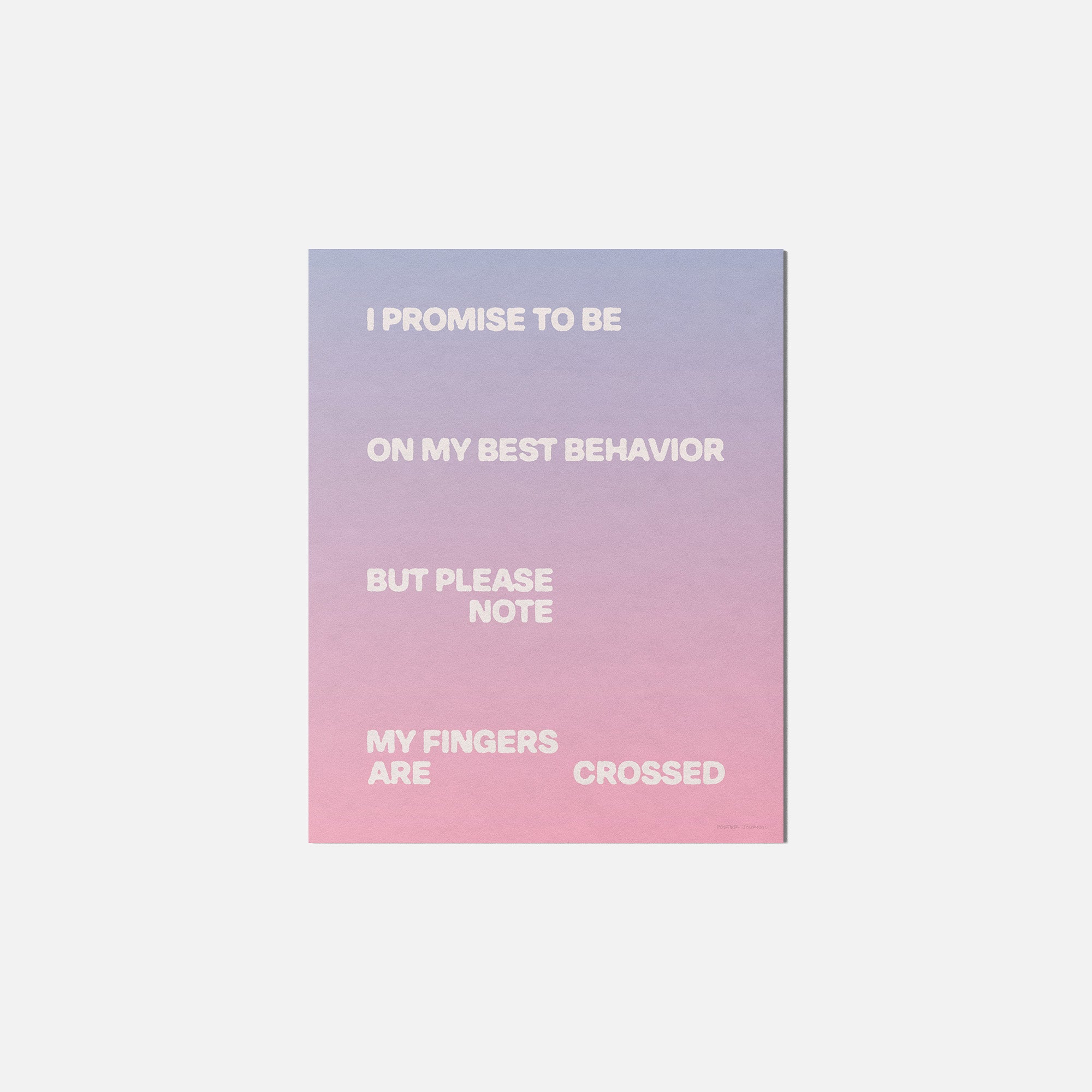 BEHAVIOR PRINT